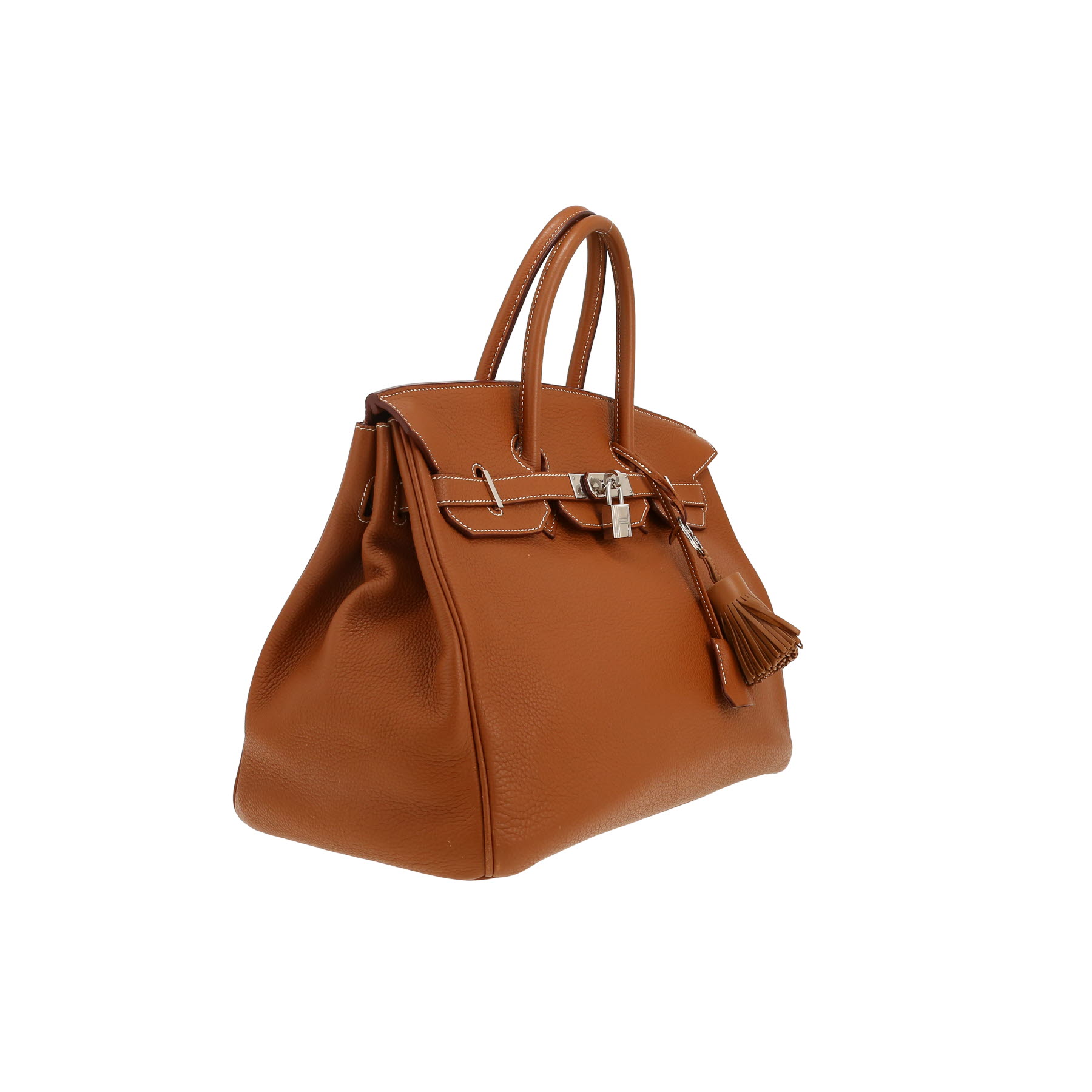 Hermès  Birkin 35 cm handbag  in gold togo leather