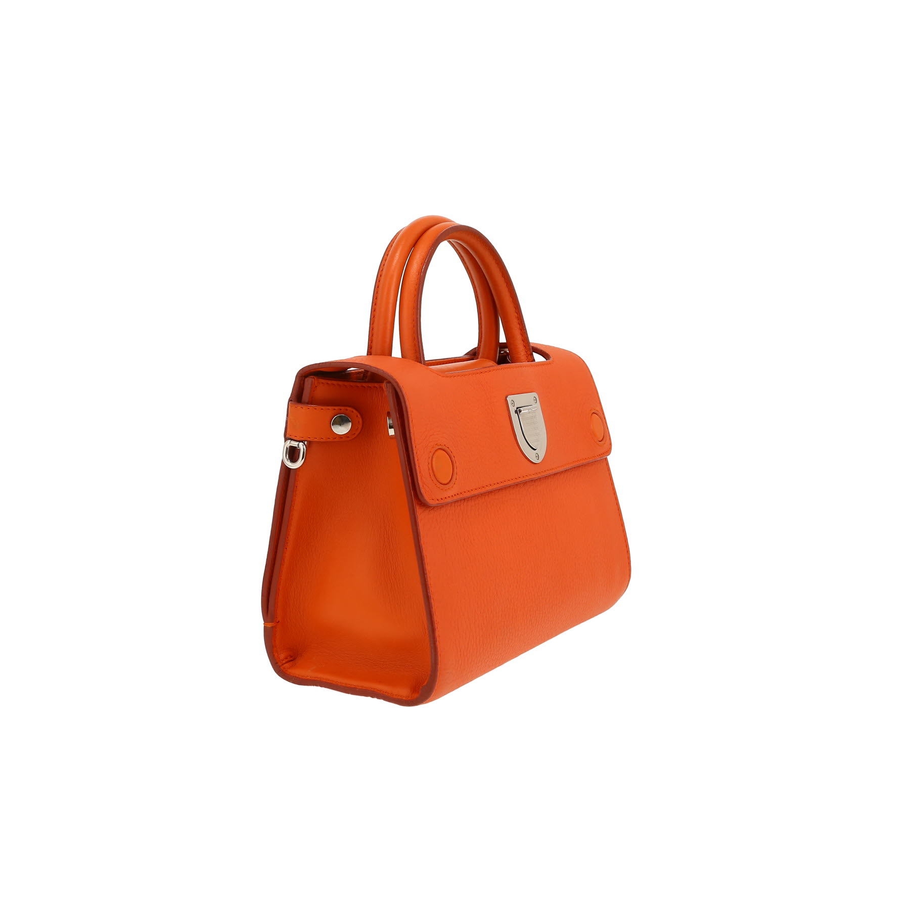 Dior  Diorever shoulder bag  in orange leather