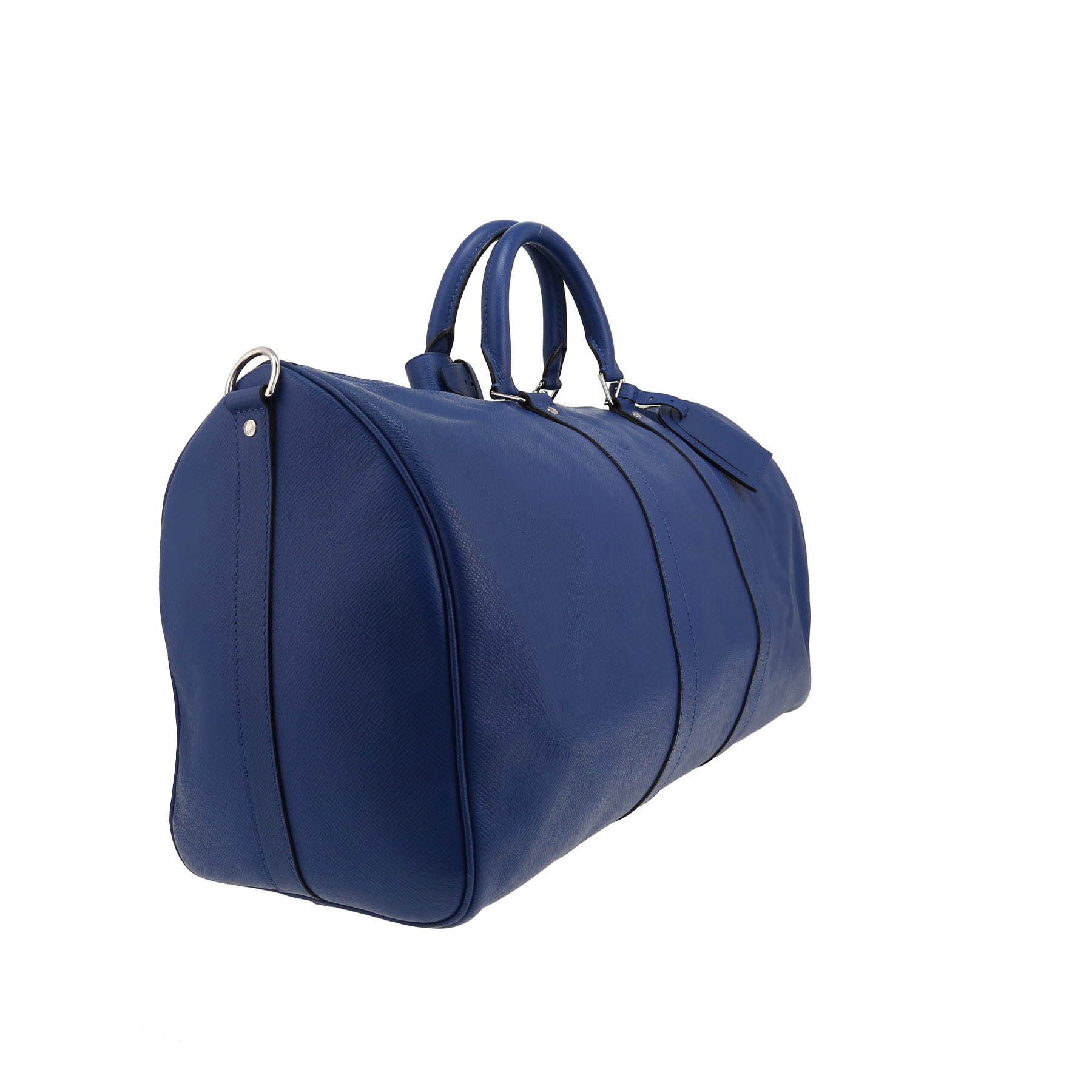 Bolsa de viaje Louis Vuitton  Keepall 50 en cuero taiga azul