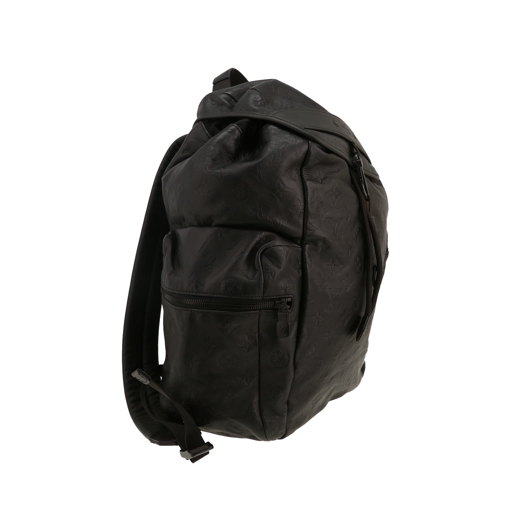 Mochila Louis Vuitton  Discovery en cuero Monogram negro