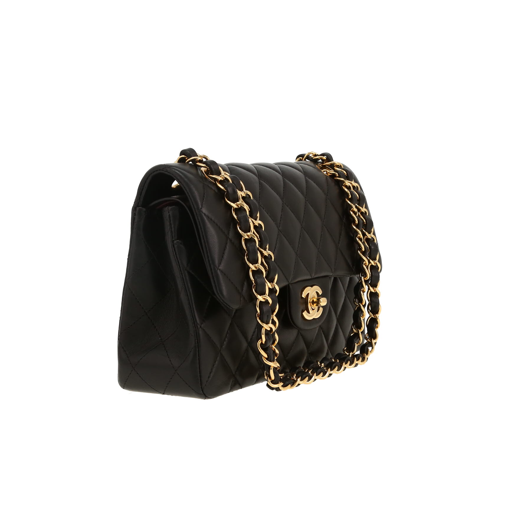 Sac à main Chanel  Timeless Petit en cuir matelassé noir