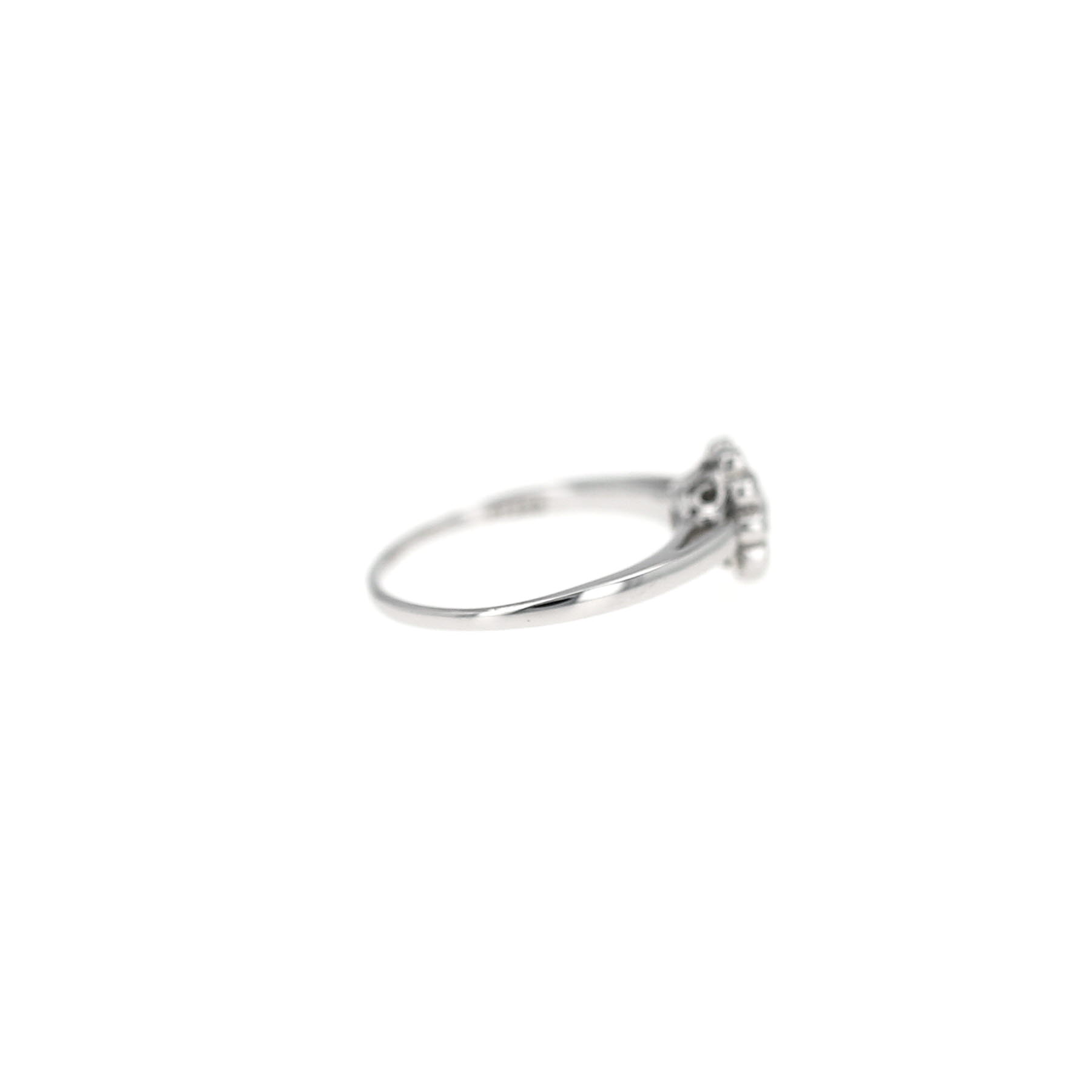 Sortija Tiffany 
Co  de platino y diamantes