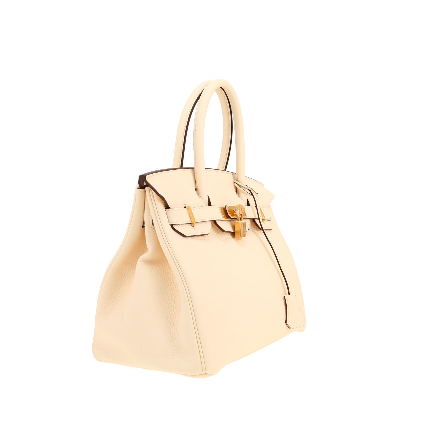 Hermès  Birkin 30 cm handbag  in Nata togo leather