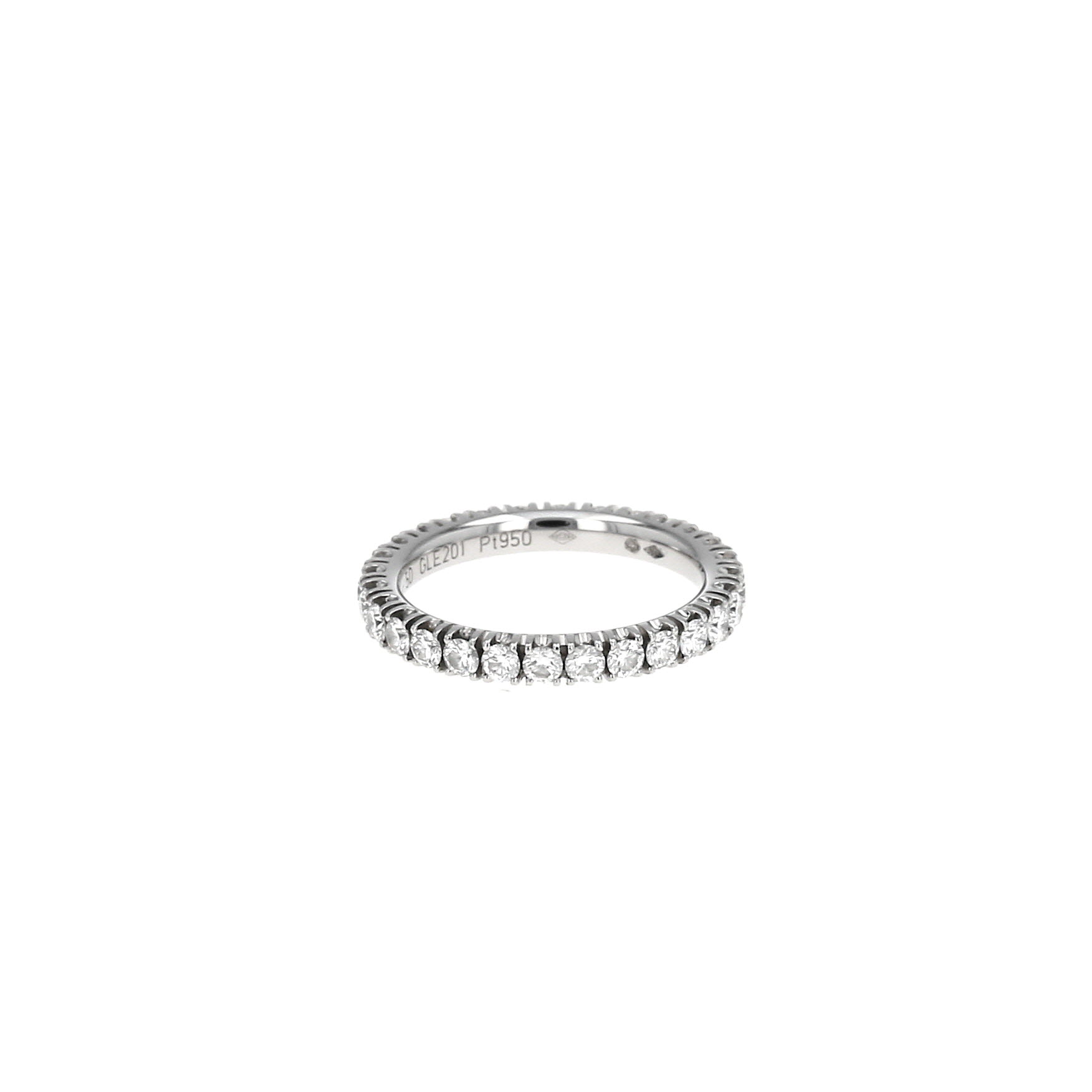 Cartier Etincelle wedding ring in platinium and diamonds