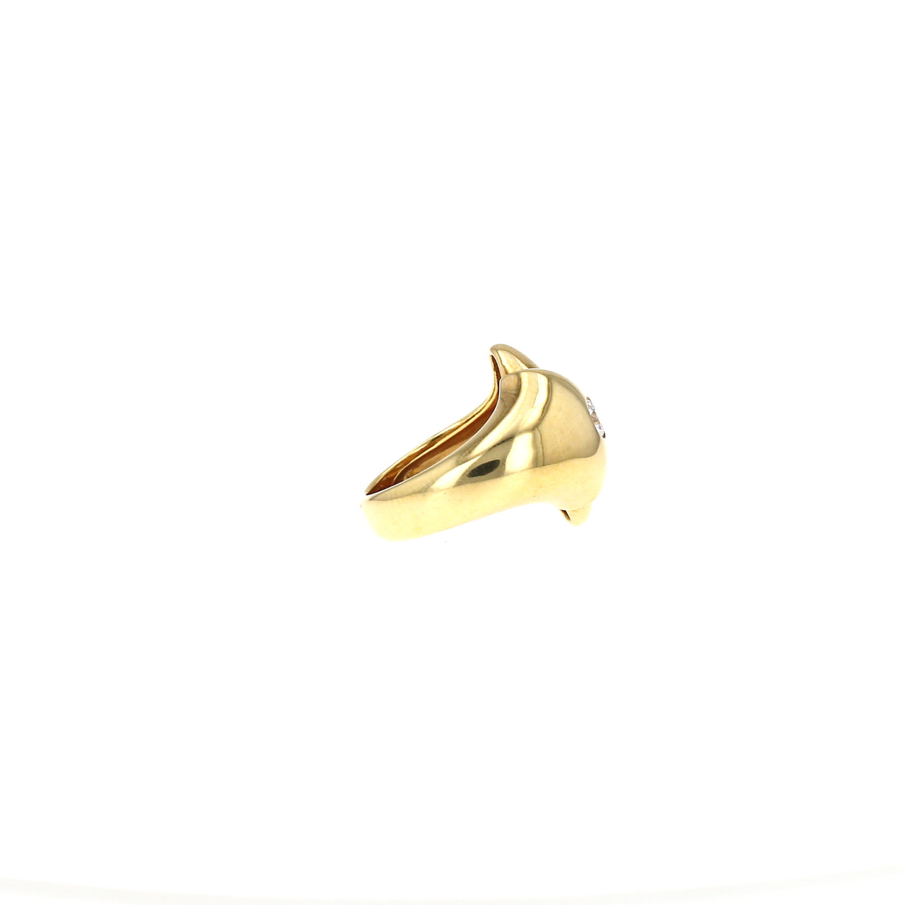 Bague Cartier  en or jaune et diamants