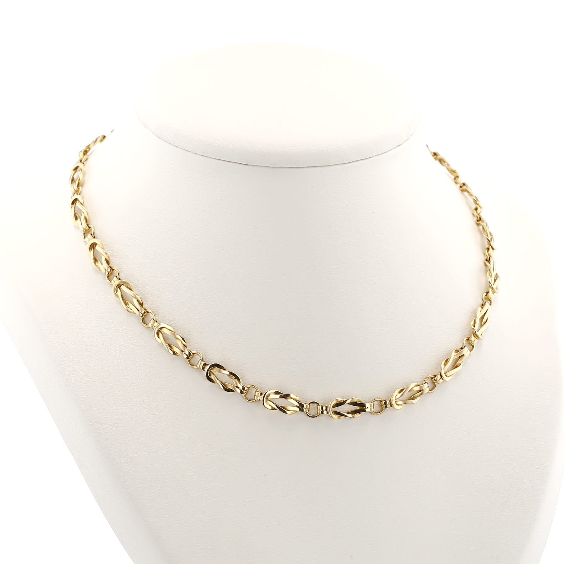 Collier Lalaounis Hercules Knot en or jaune