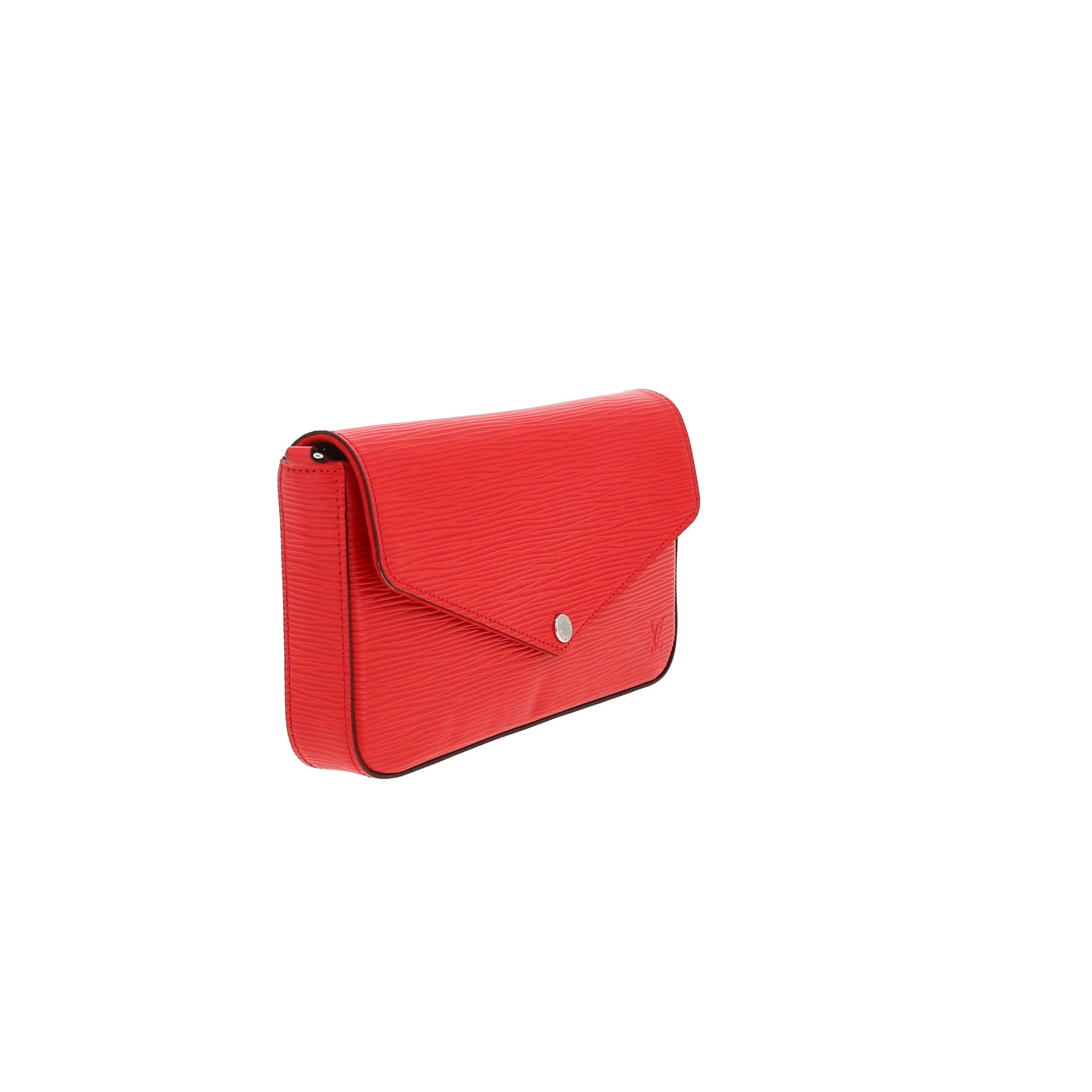 Borsa a tracolla Louis Vuitton  Félicie in pelle Epi rossa