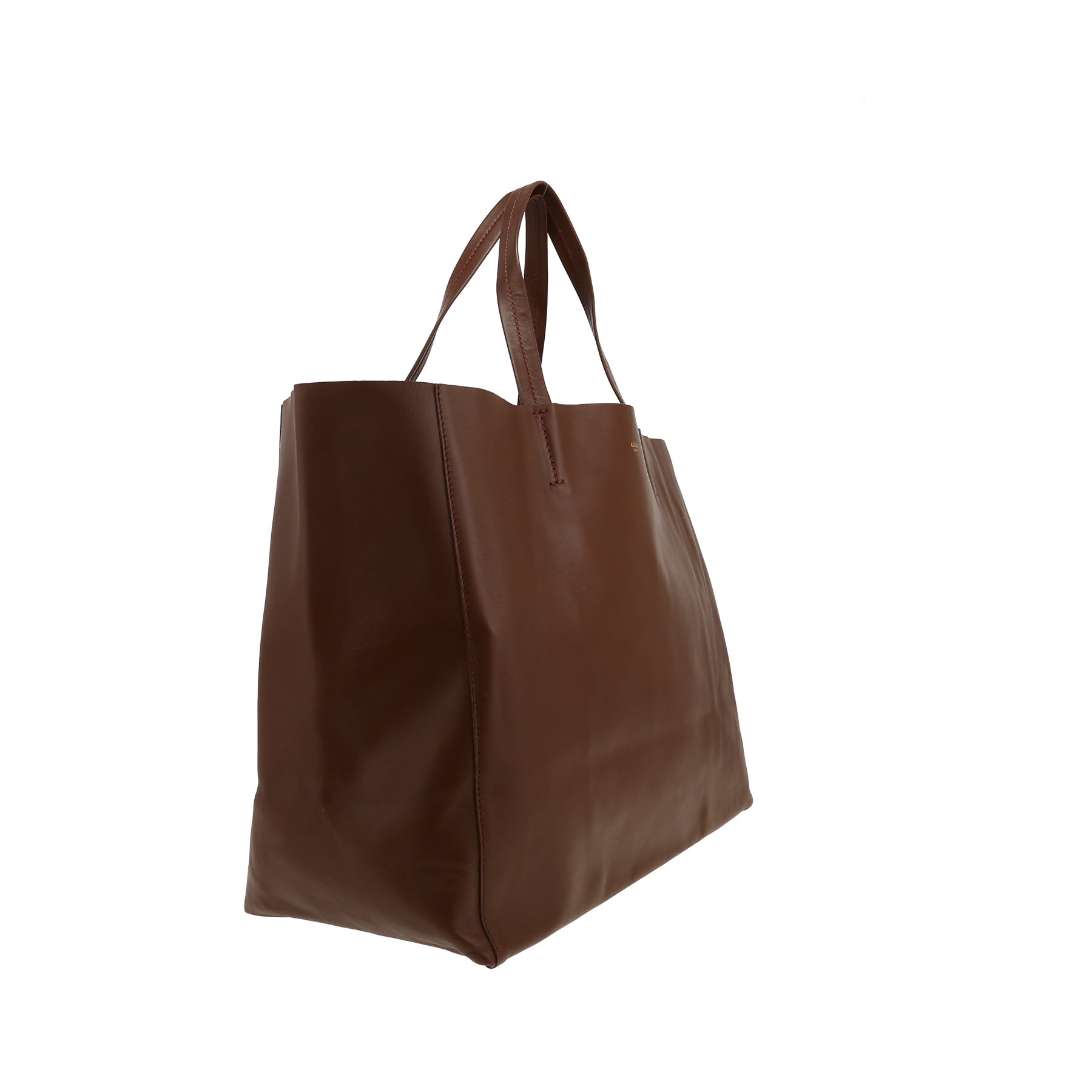 Sac cabas Celine  Horizontal en cuir marron