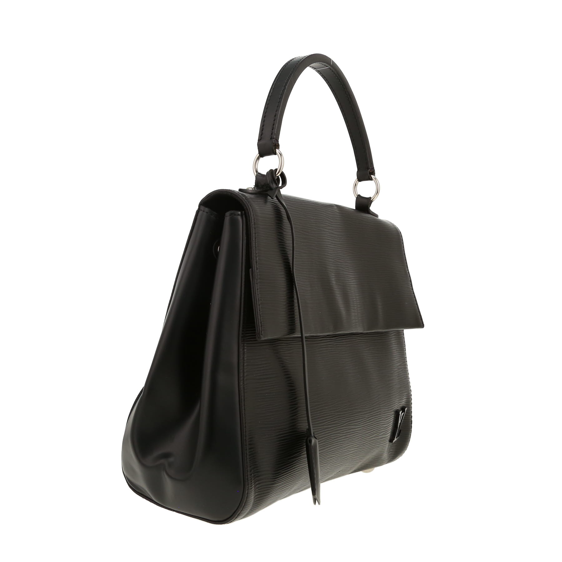 Louis Vuitton  Cluny handbag  in black epi leather