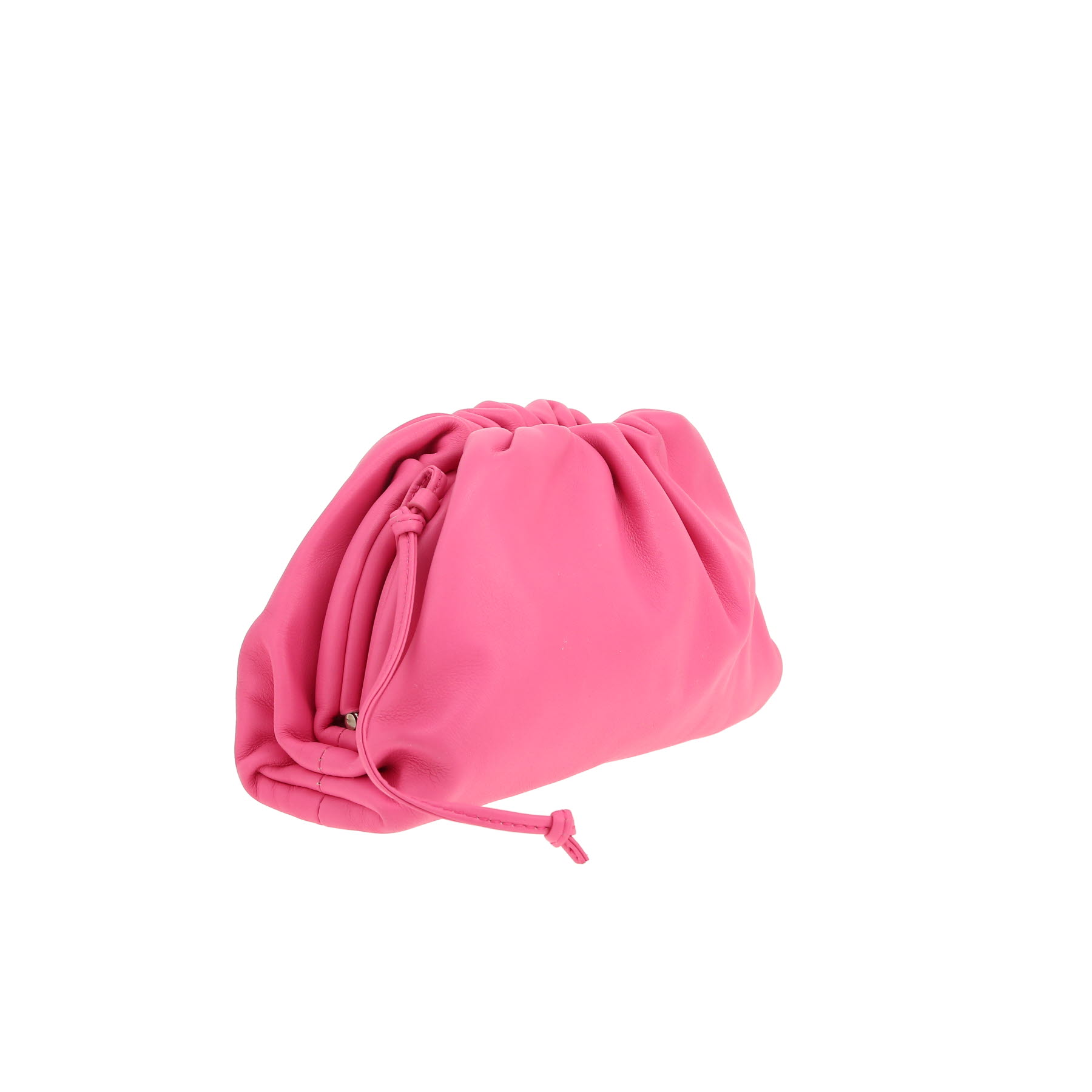 Bottega Veneta  Pouch shoulder bag  in pink leather