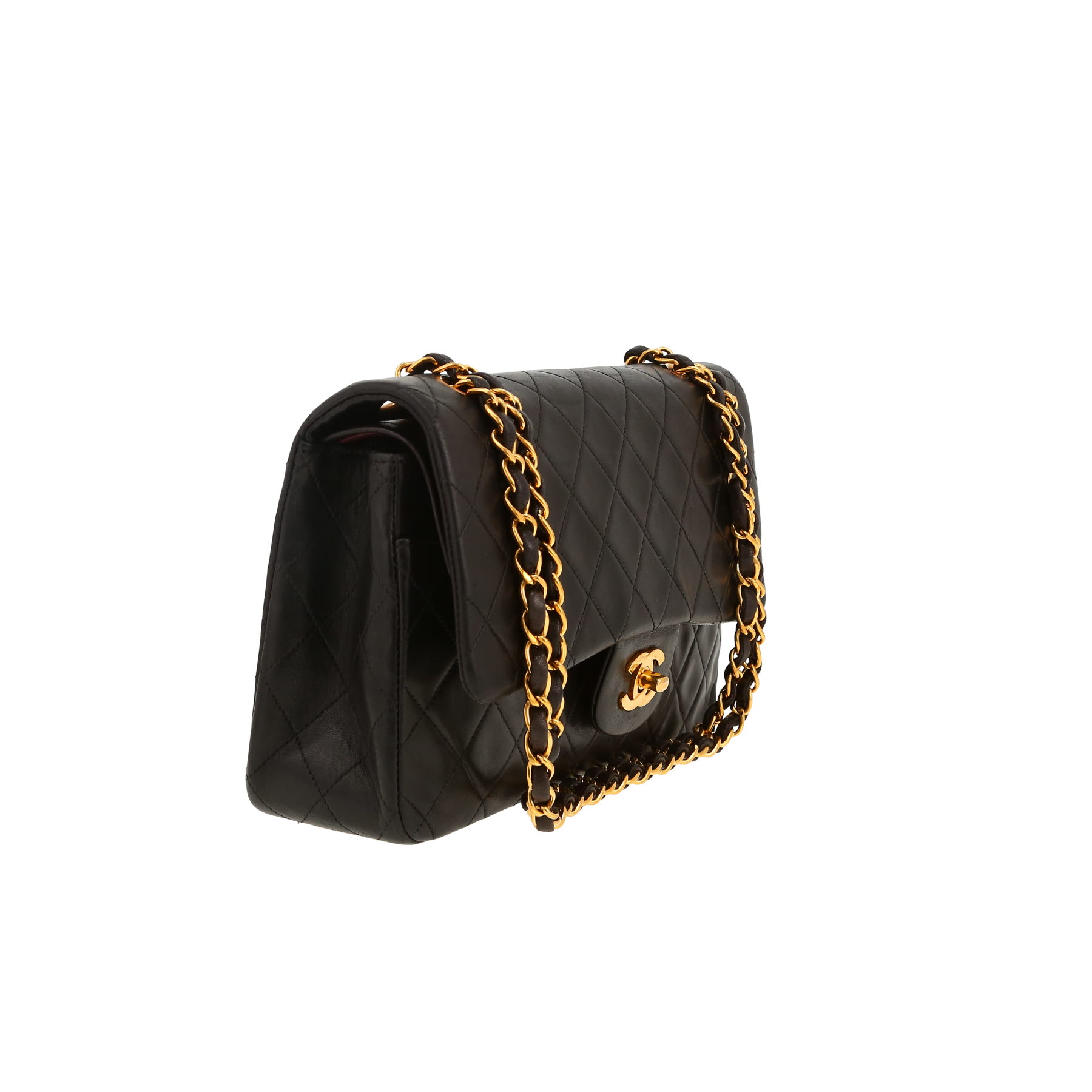 Chanel  Timeless Classic handbag  in black quilted leather