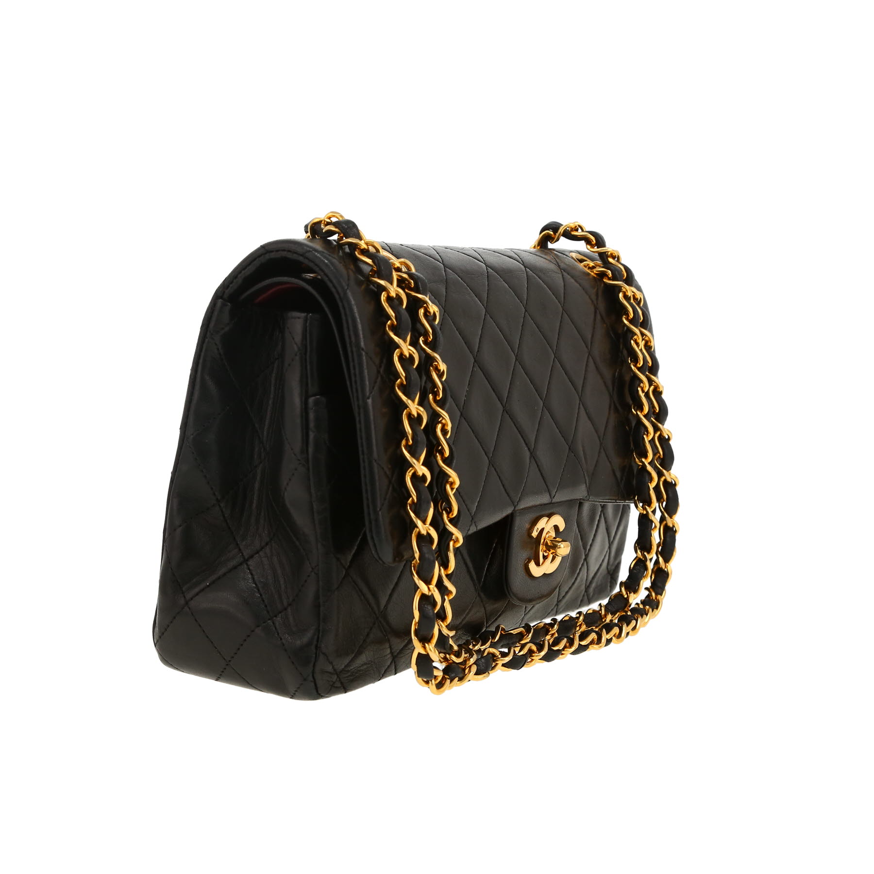 Chanel  Timeless Classic handbag  in black quilted leather