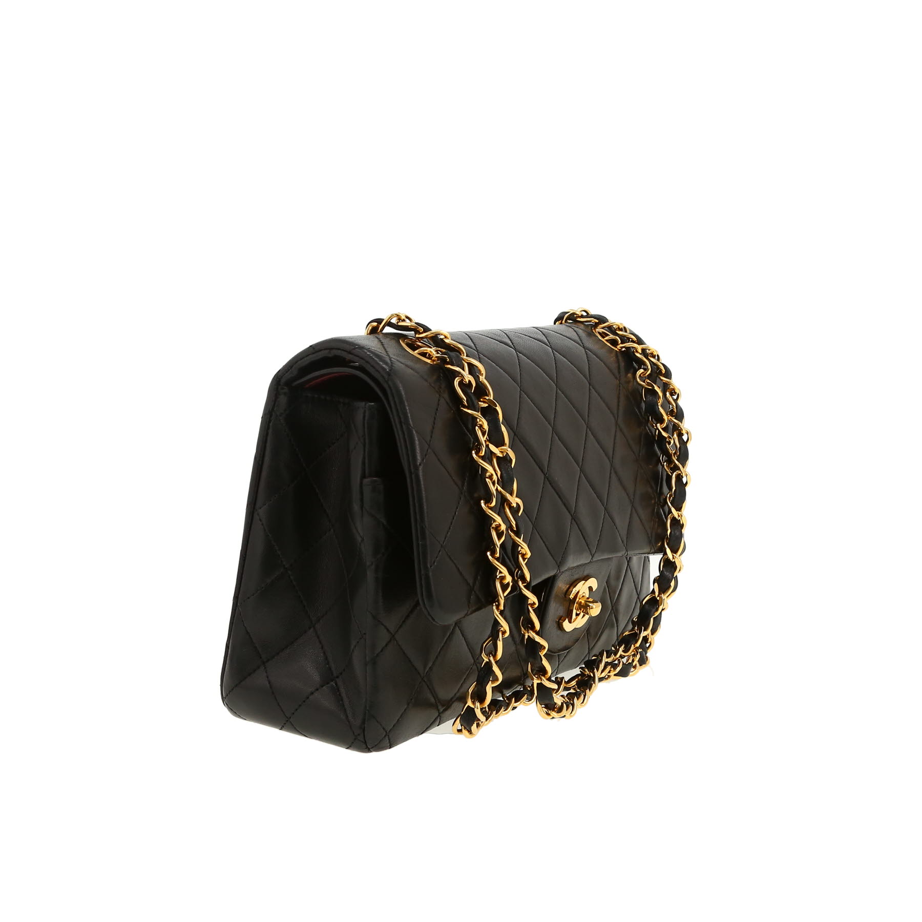 Chanel  Timeless Classic handbag  in black quilted leather