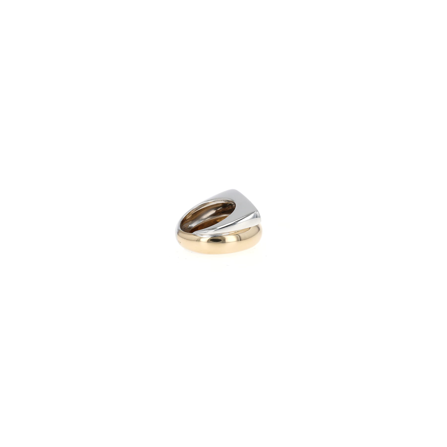 Fred Success medium ring in yellow gold and white gold