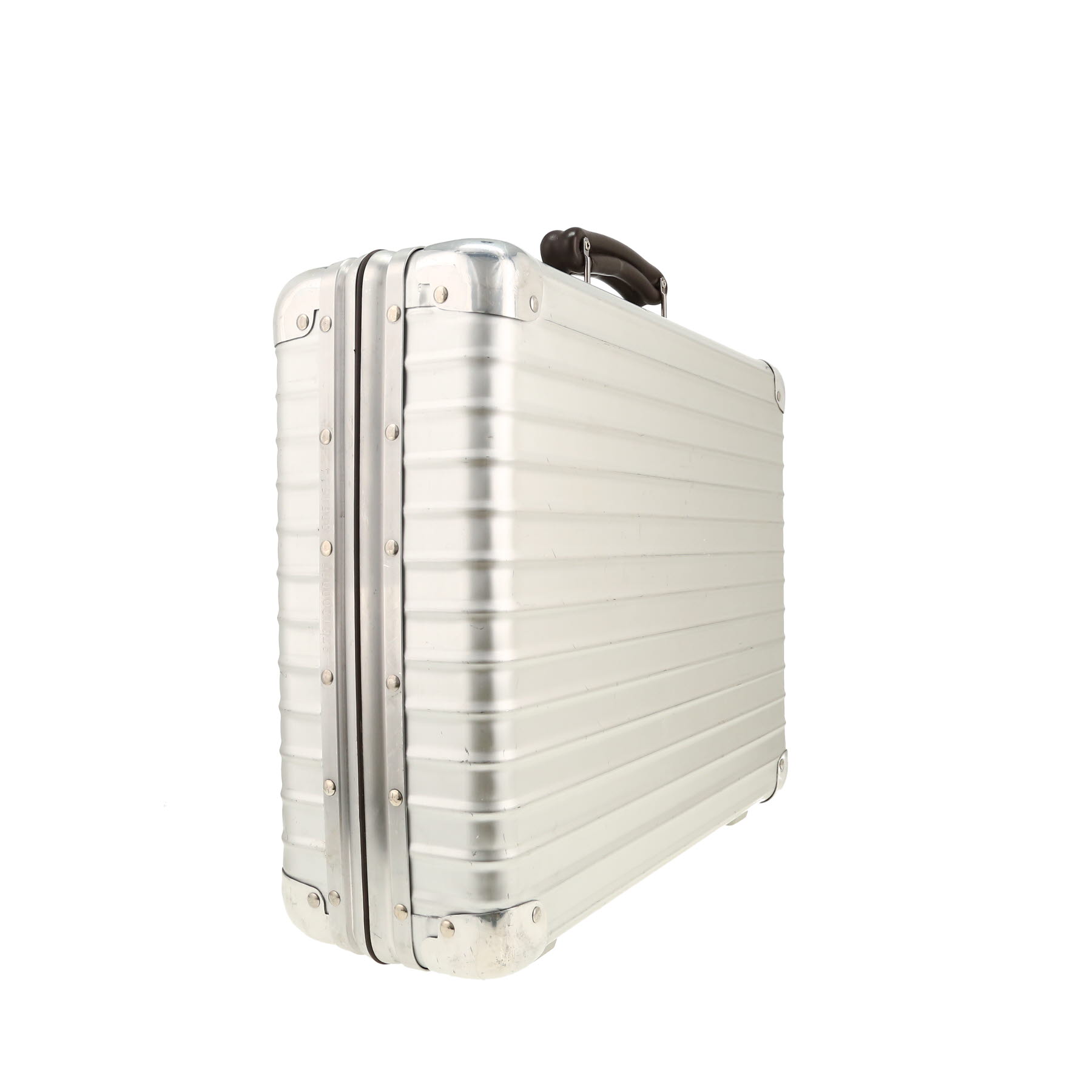 Valise Rimowa   en aluminium argenté