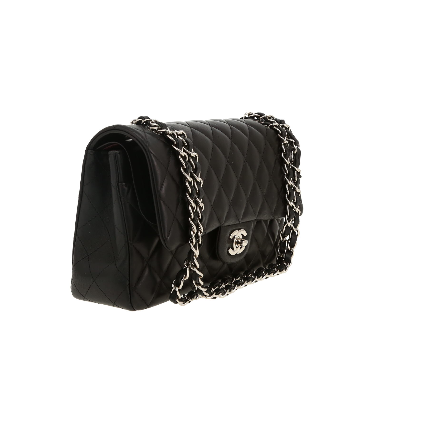 Chanel  Timeless Classic handbag  in black quilted leather