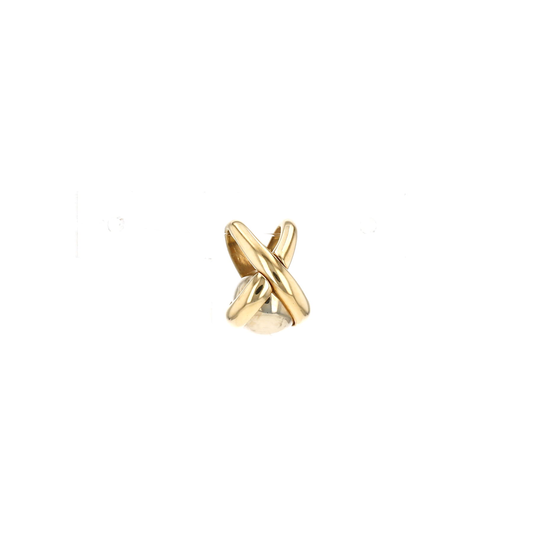Pendentif Chaumet Lien en or jaune et or blanc