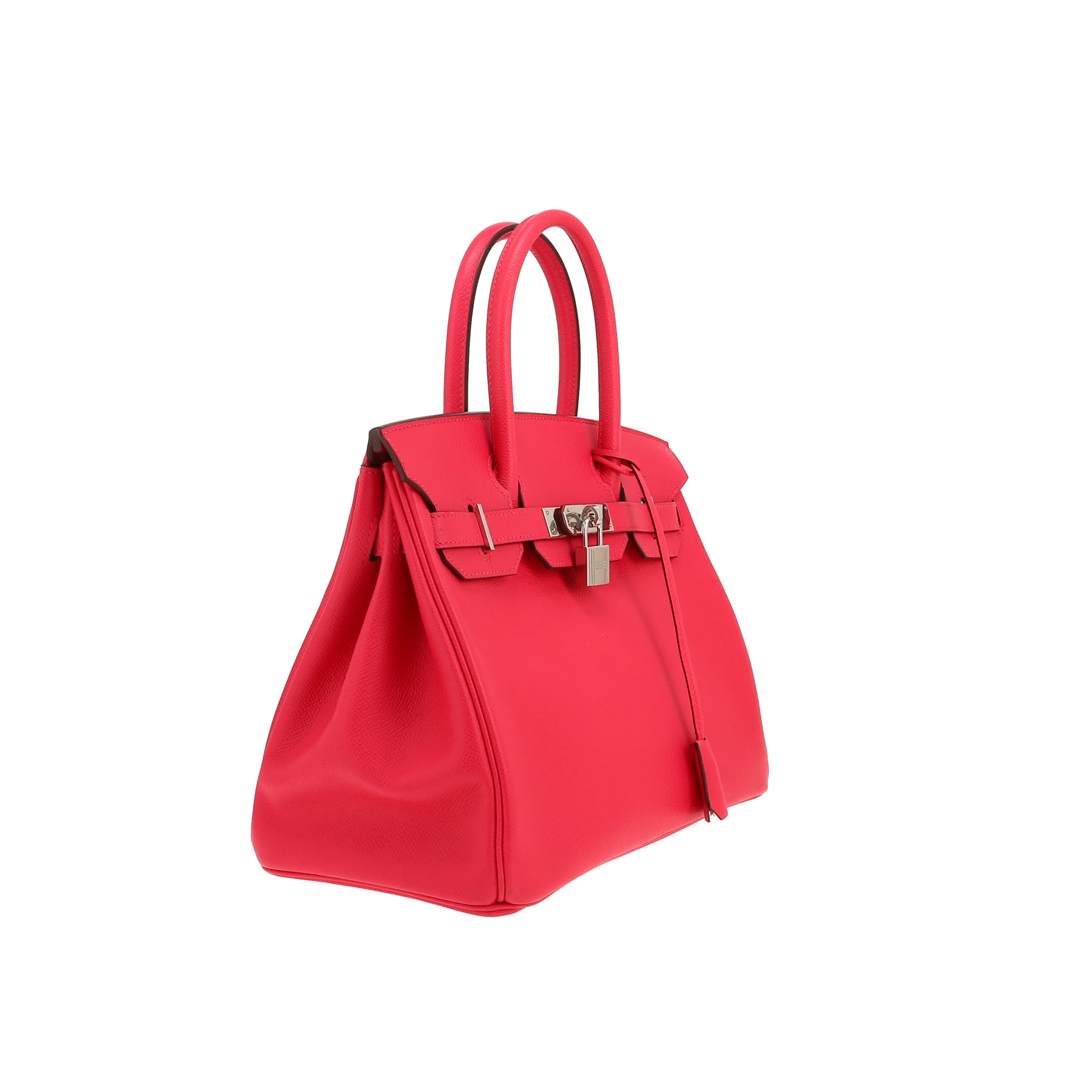 Hermès  Birkin 30 cm handbag  in Rose Mexico epsom leather