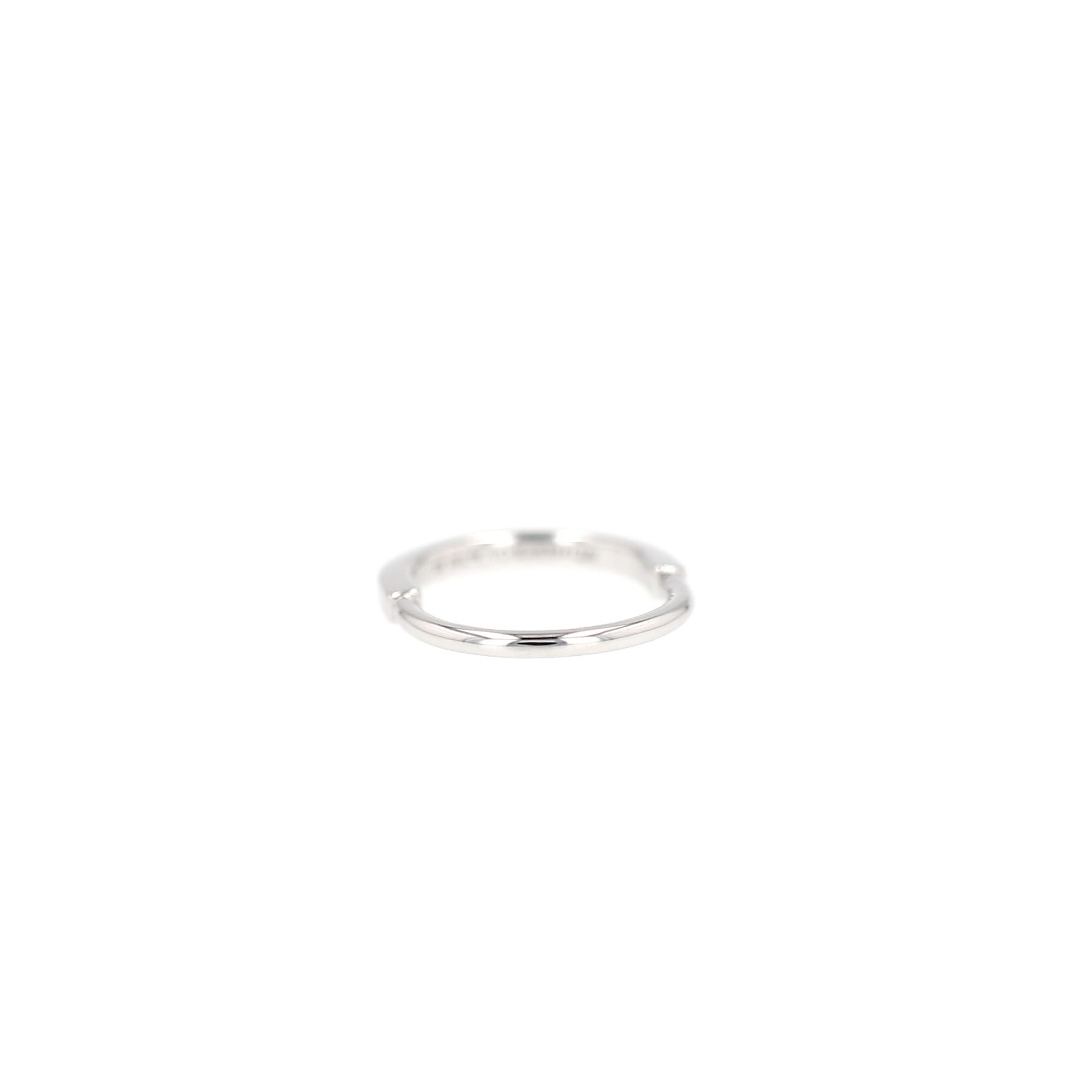 Tiffany 
Co Lock ring in white gold