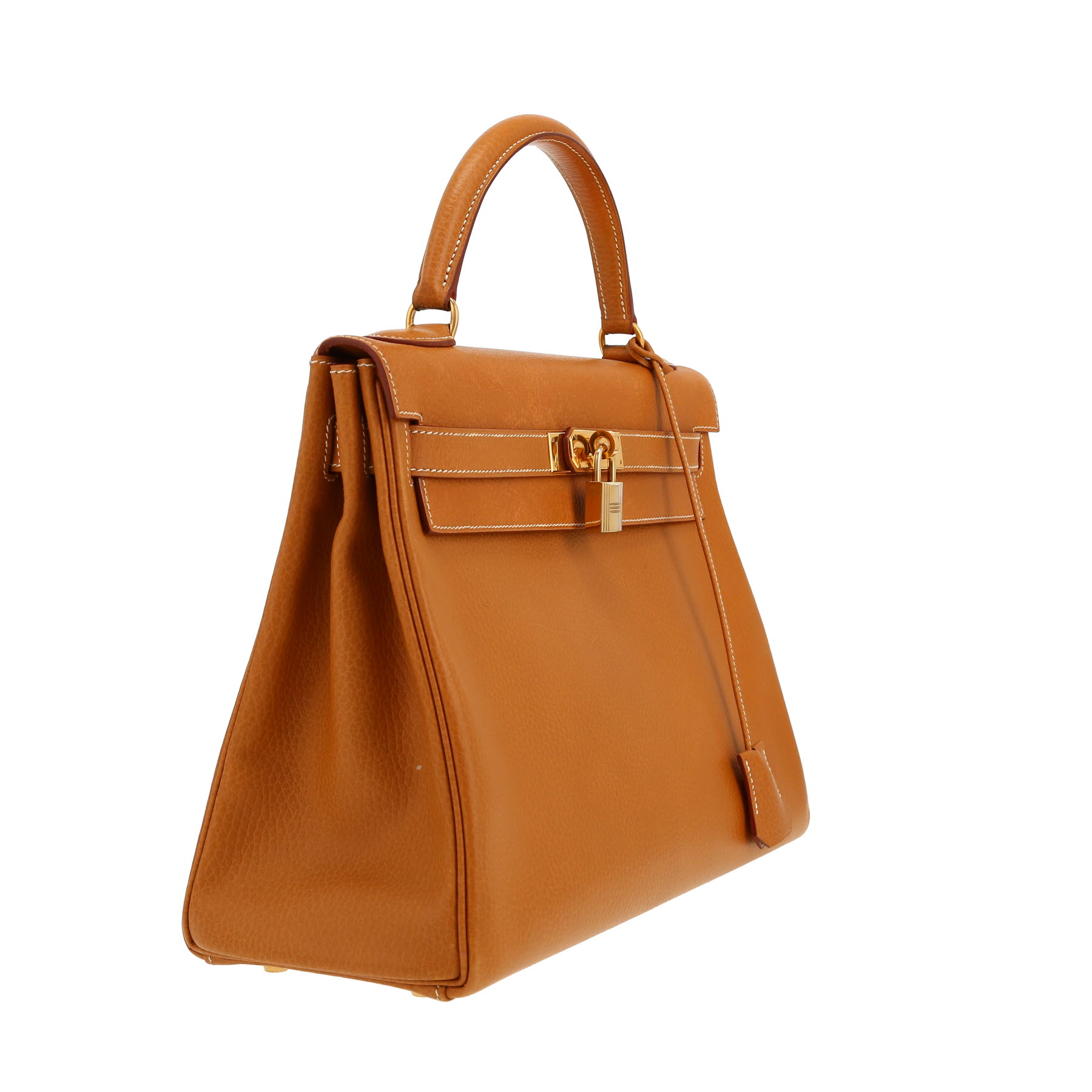 Hermès  Kelly 32 cm handbag  in gold