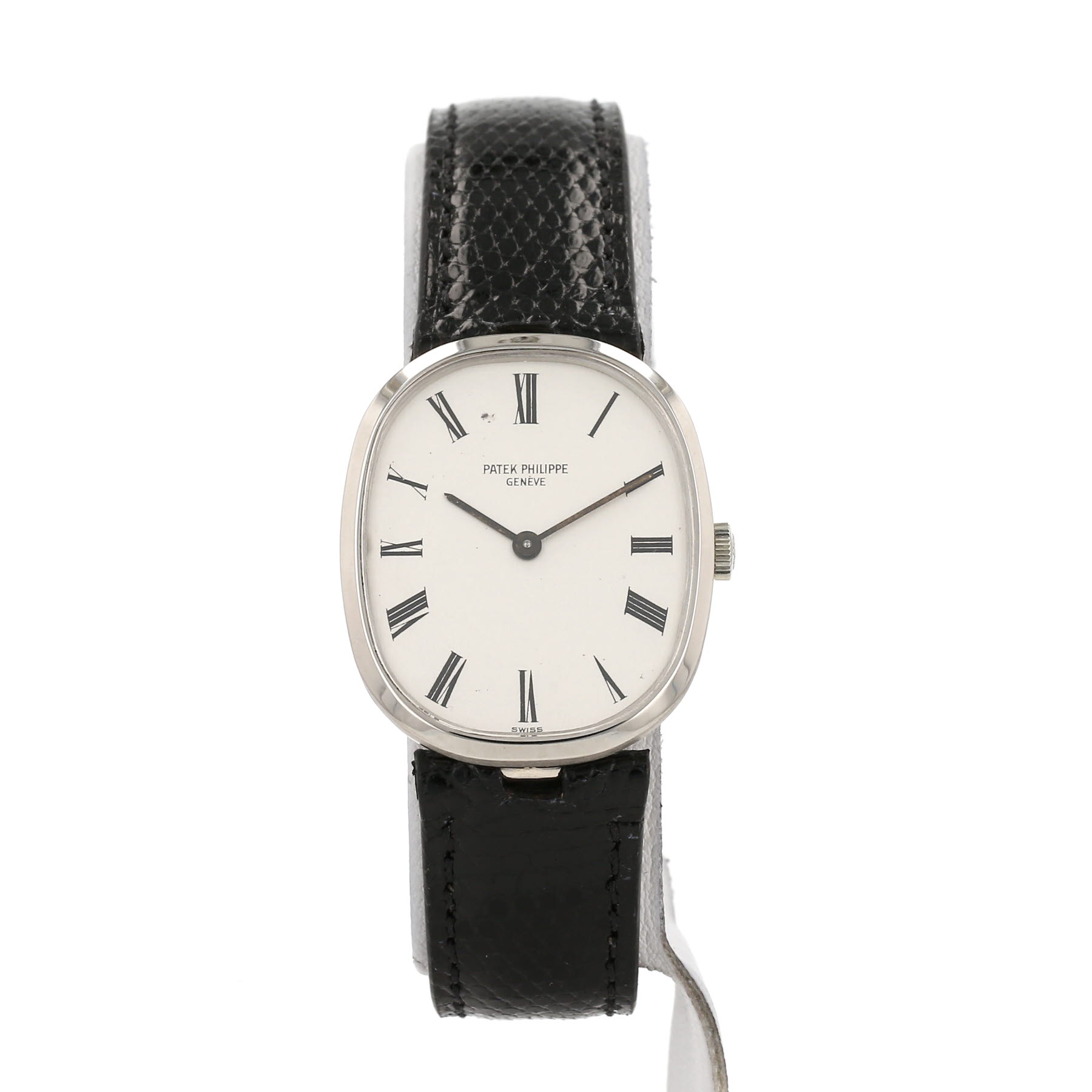 Bracelet De Montre Patek Philippe D'occasion - Largeur 19mm / 14mm Avec Pompe En Or - Pour Collectionneurs