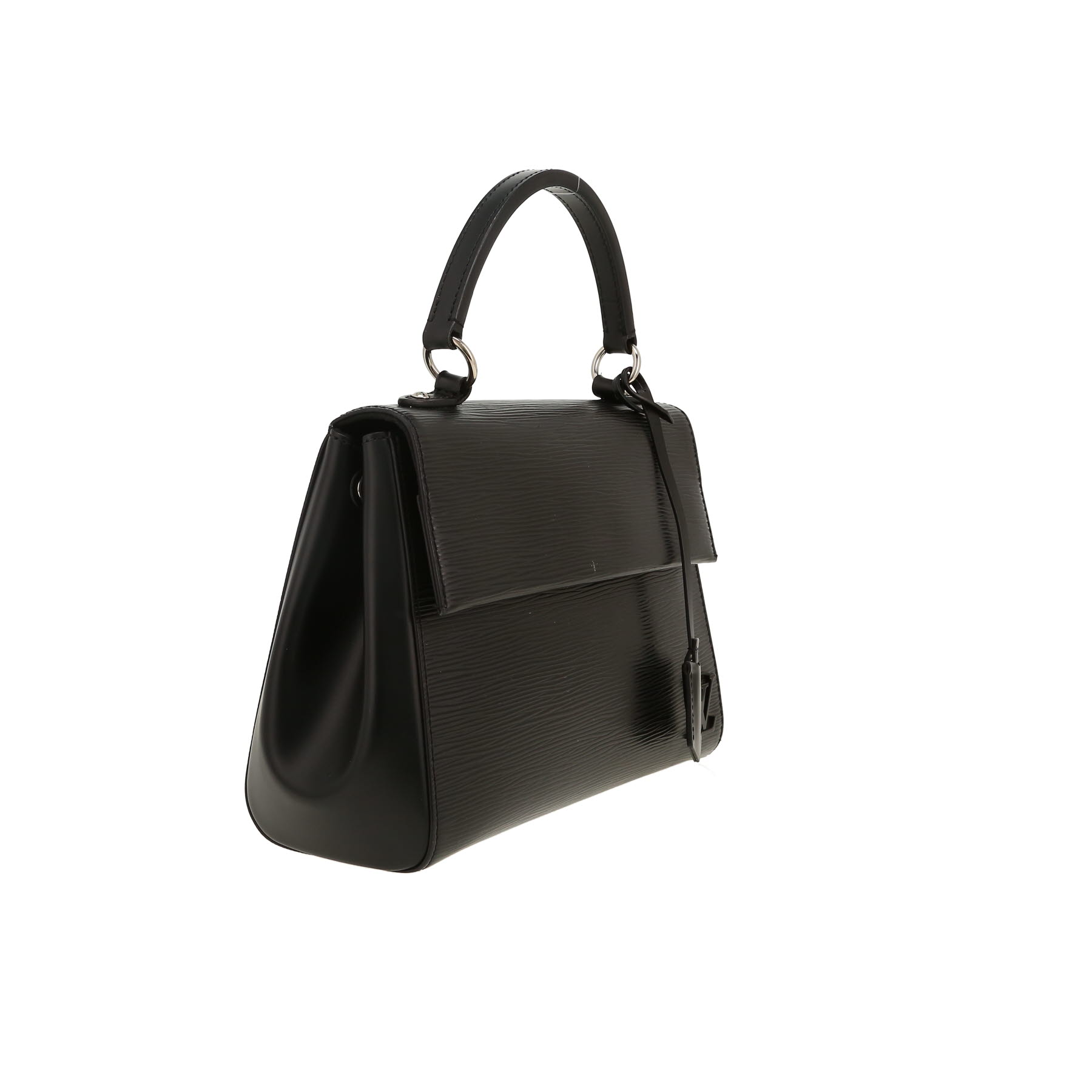 Louis Vuitton  Cluny handbag  in black epi leather
