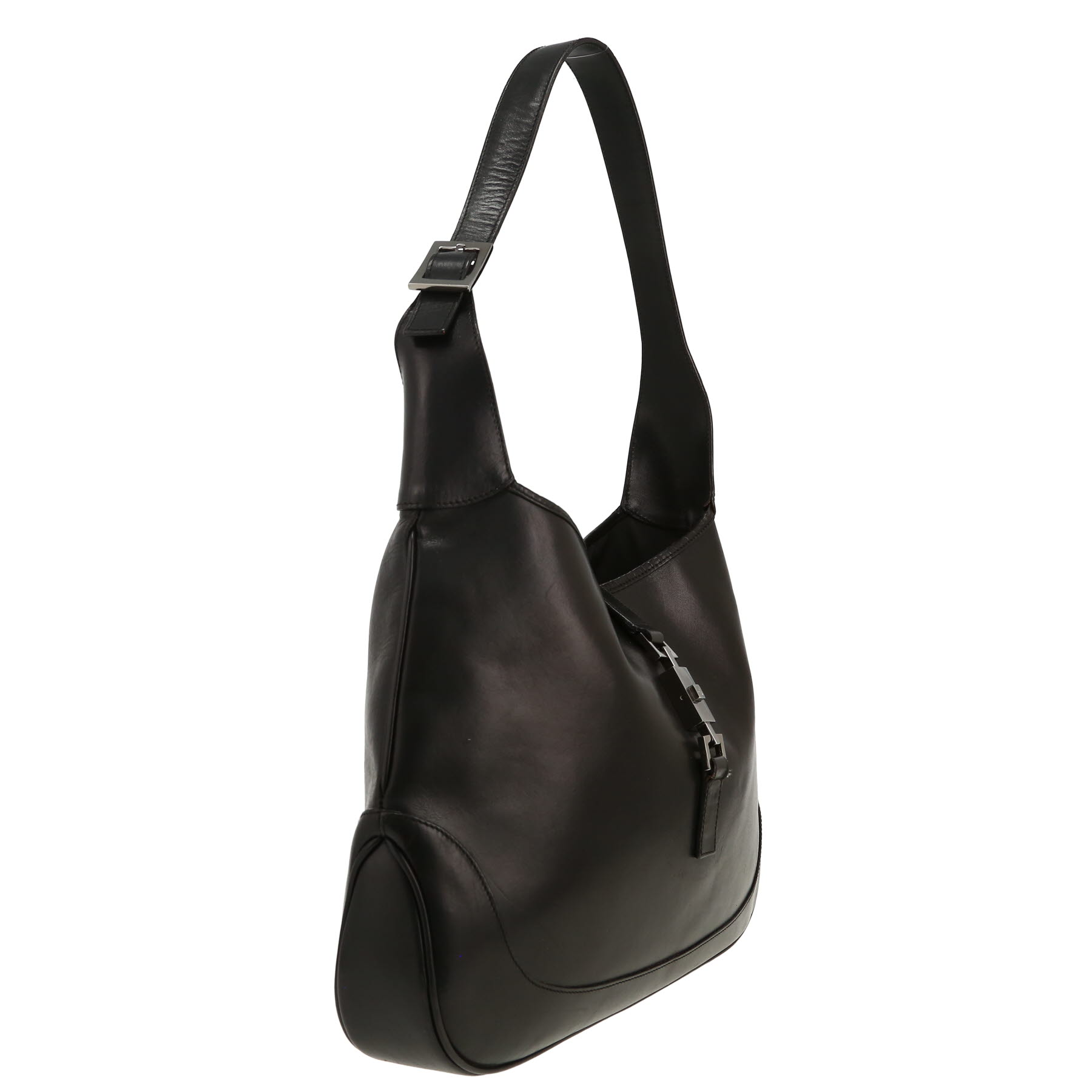 Gucci  Jackie handbag  in black leather