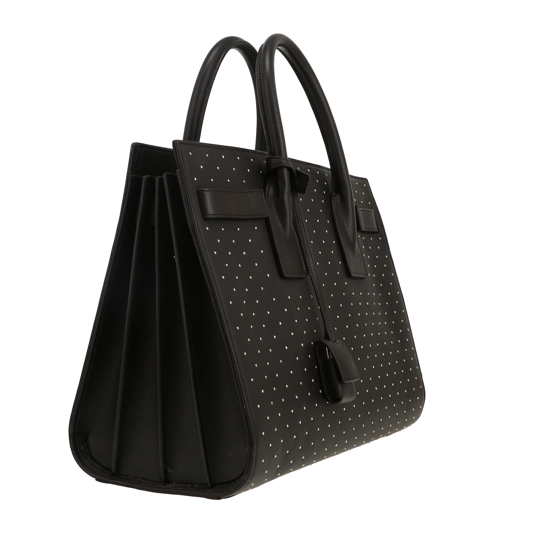 Saint Laurent  Sac de jour handbag  in black leather