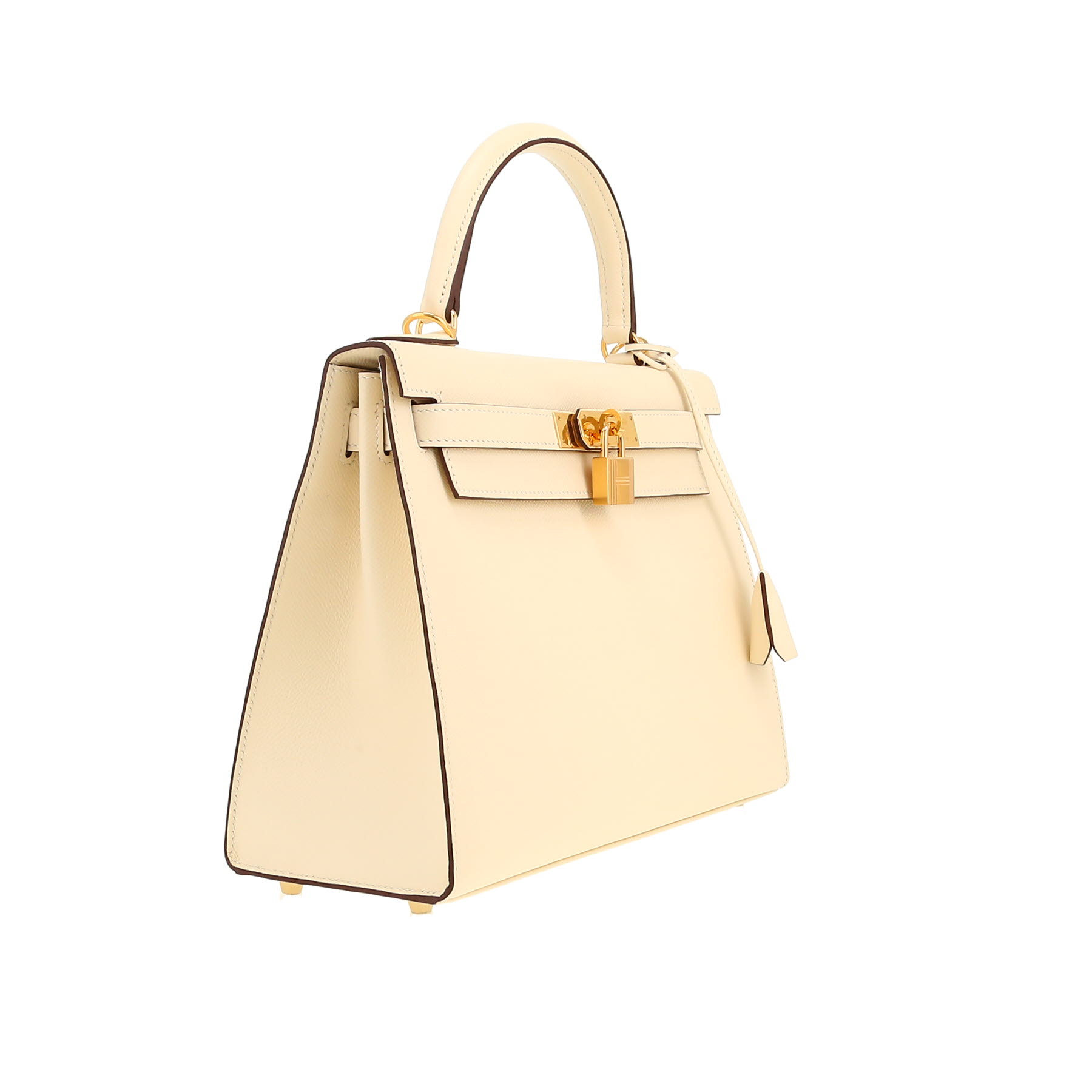 Hermès  Kelly 28 cm handbag  in Nata epsom leather