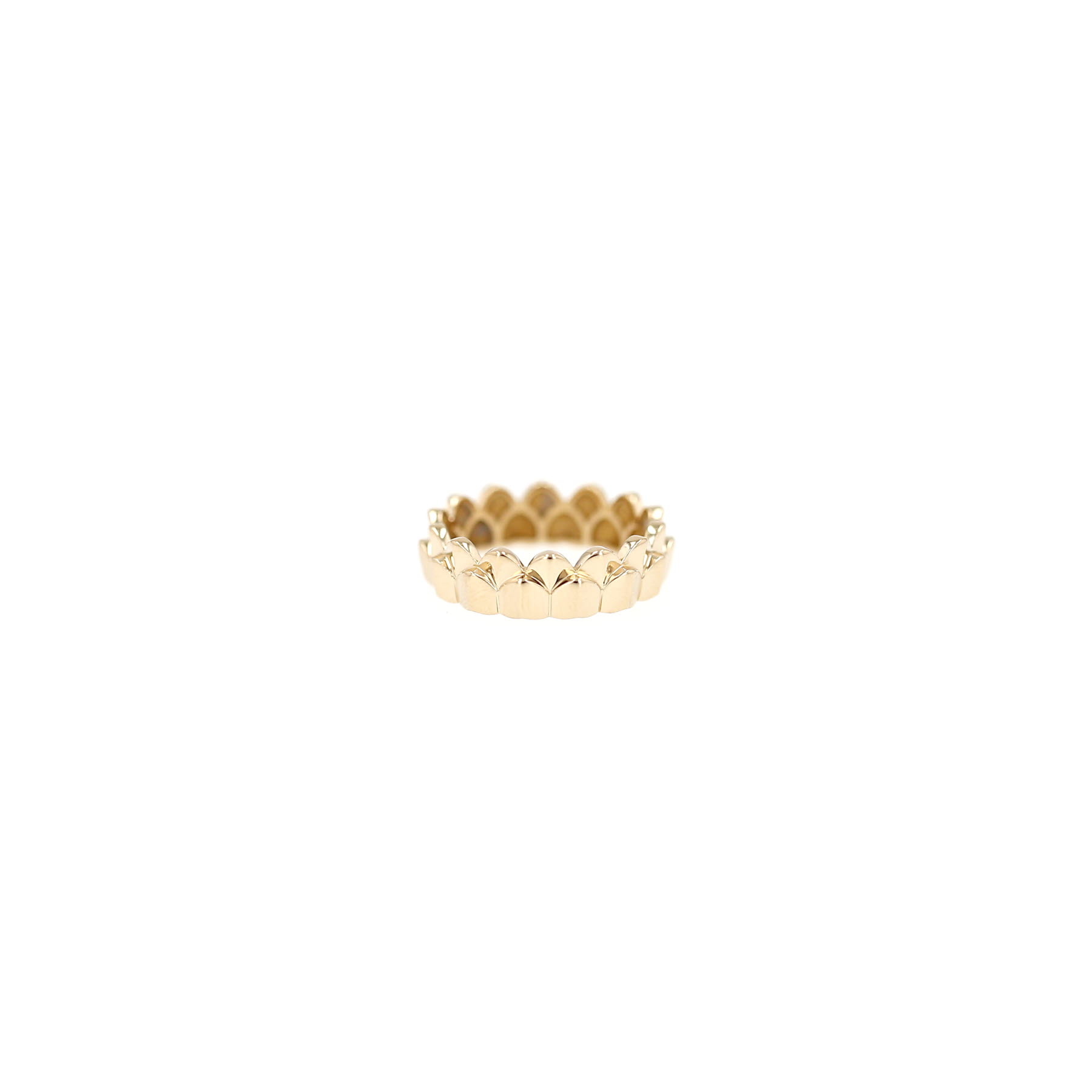 Sortija Fred Une île d'or modelo pequeño de oro amarillo