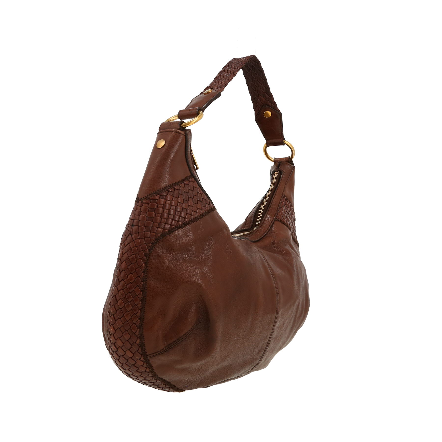 Borsa Saint Laurent  Vintage in pelle marrone