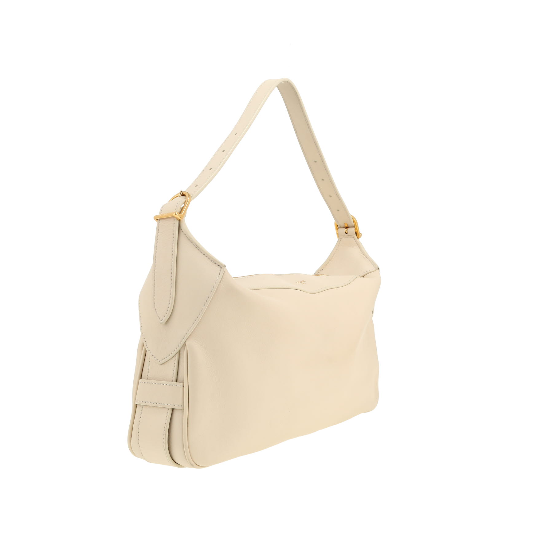 Celine  Romy handbag  in off-white leather