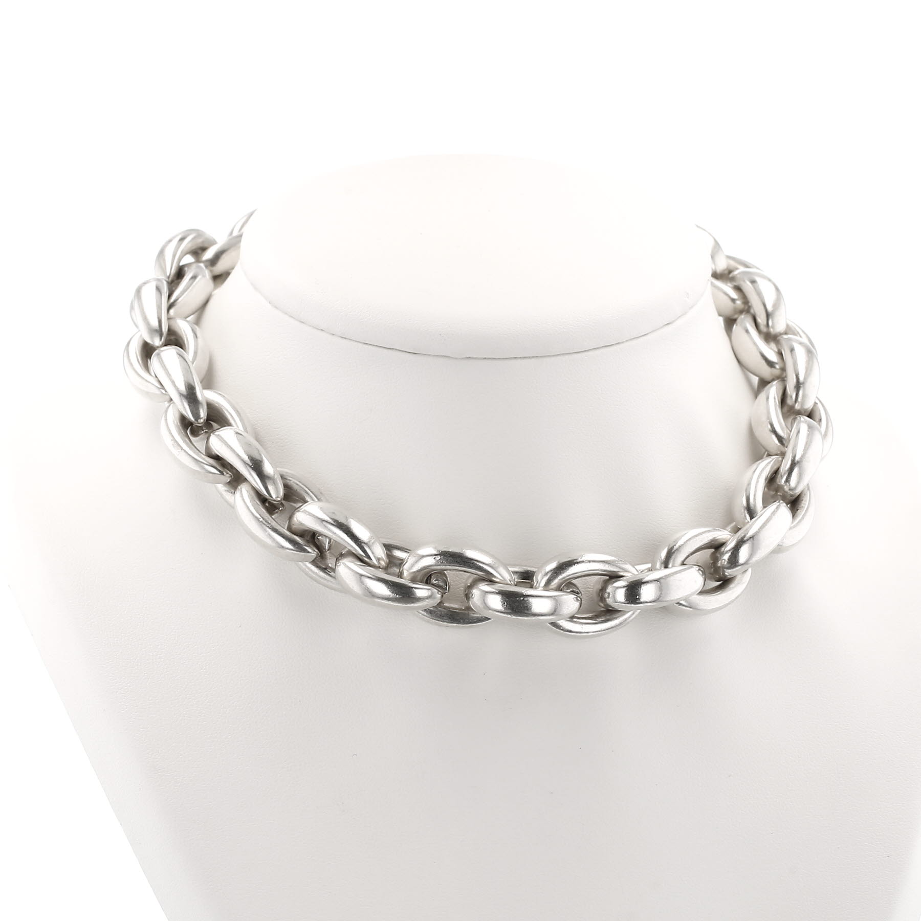 Collana Hermès Acrobate modello grande in argento