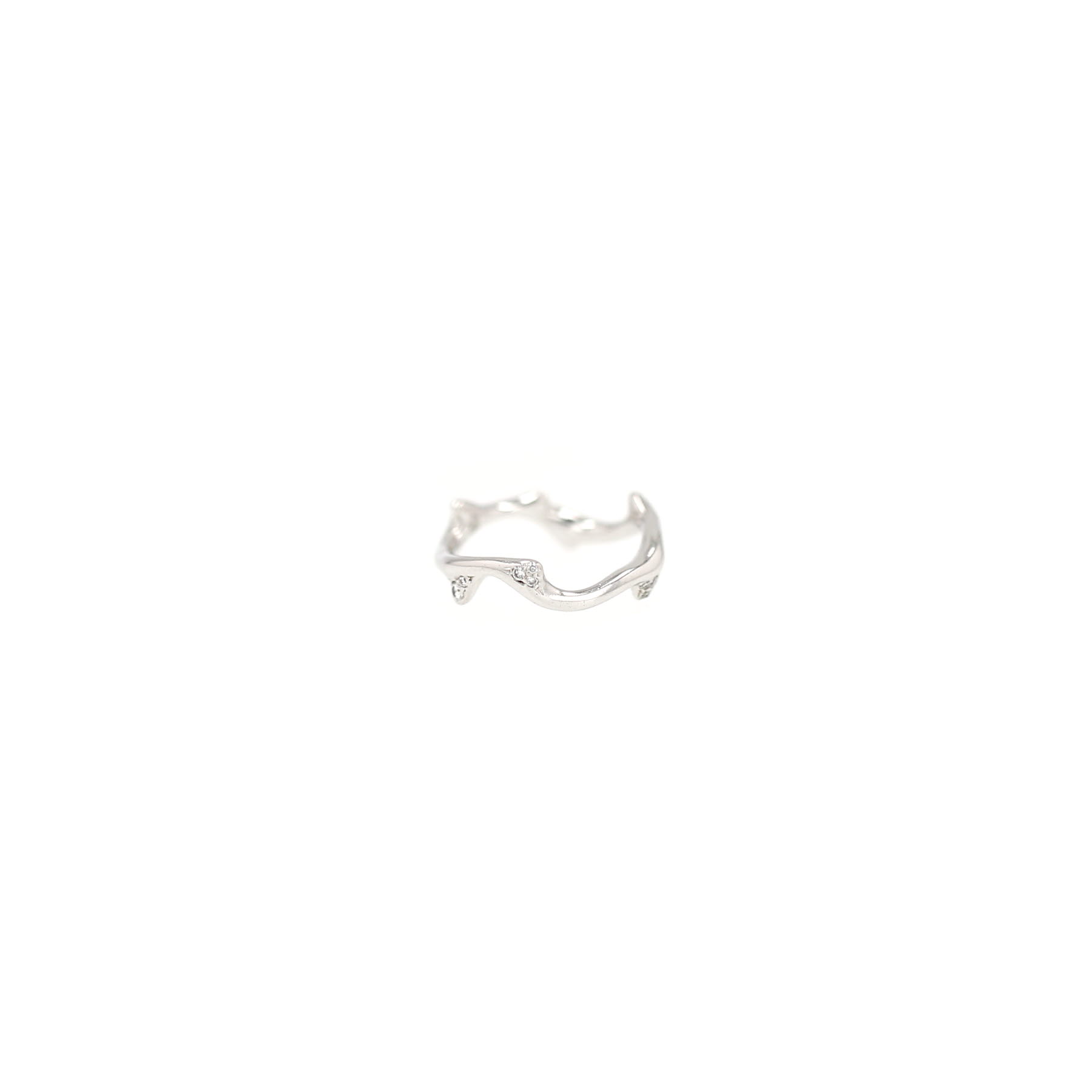 Anello Dior Bois de Rose in oro bianco e diamanti