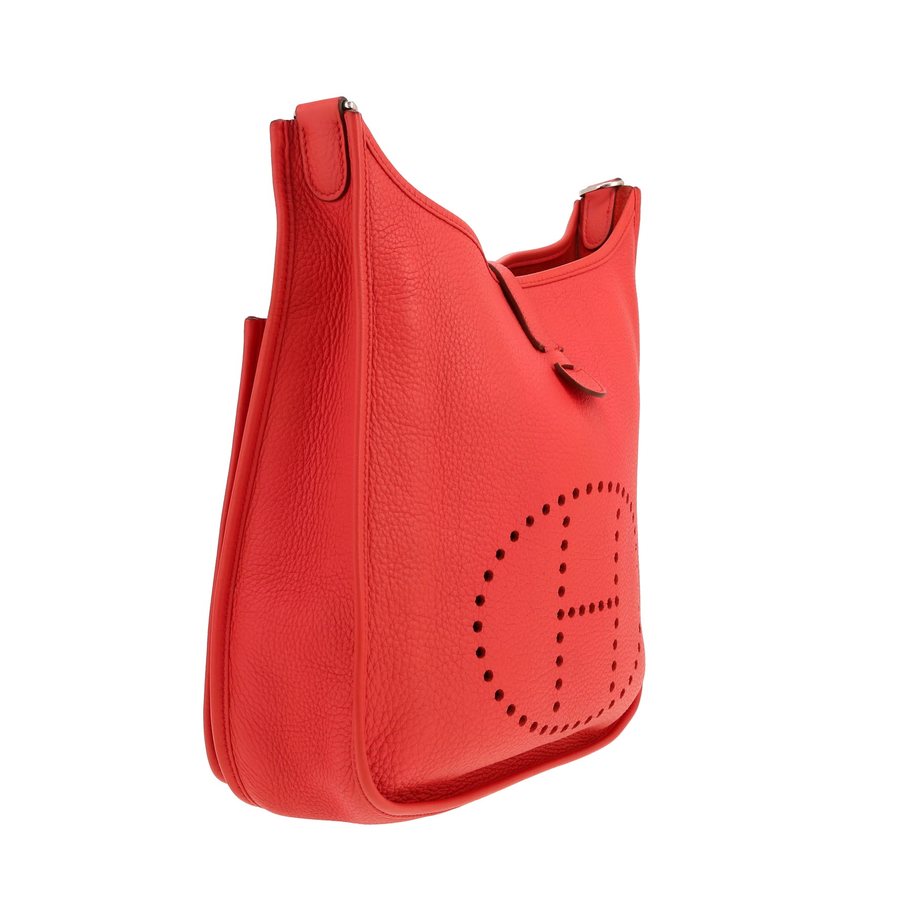 Hermès  Evelyne III shoulder bag  in pink Jaipur togo leather