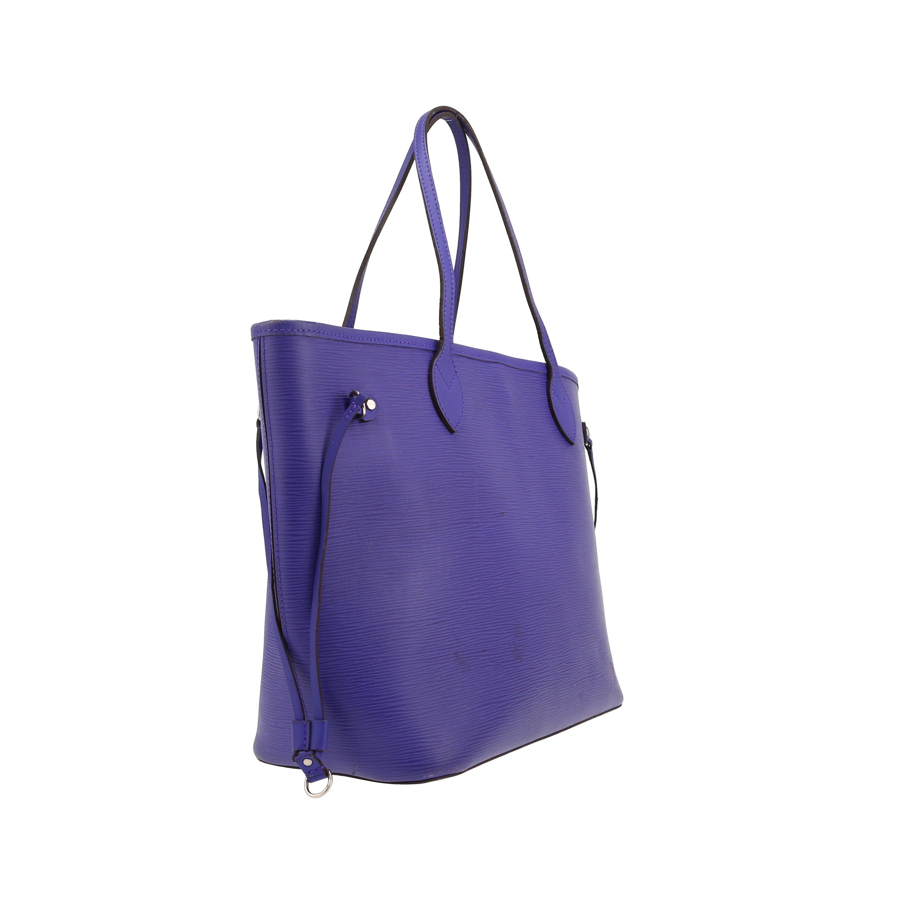 Louis Vuitton  Neverfull shopping bag  in purple epi leather