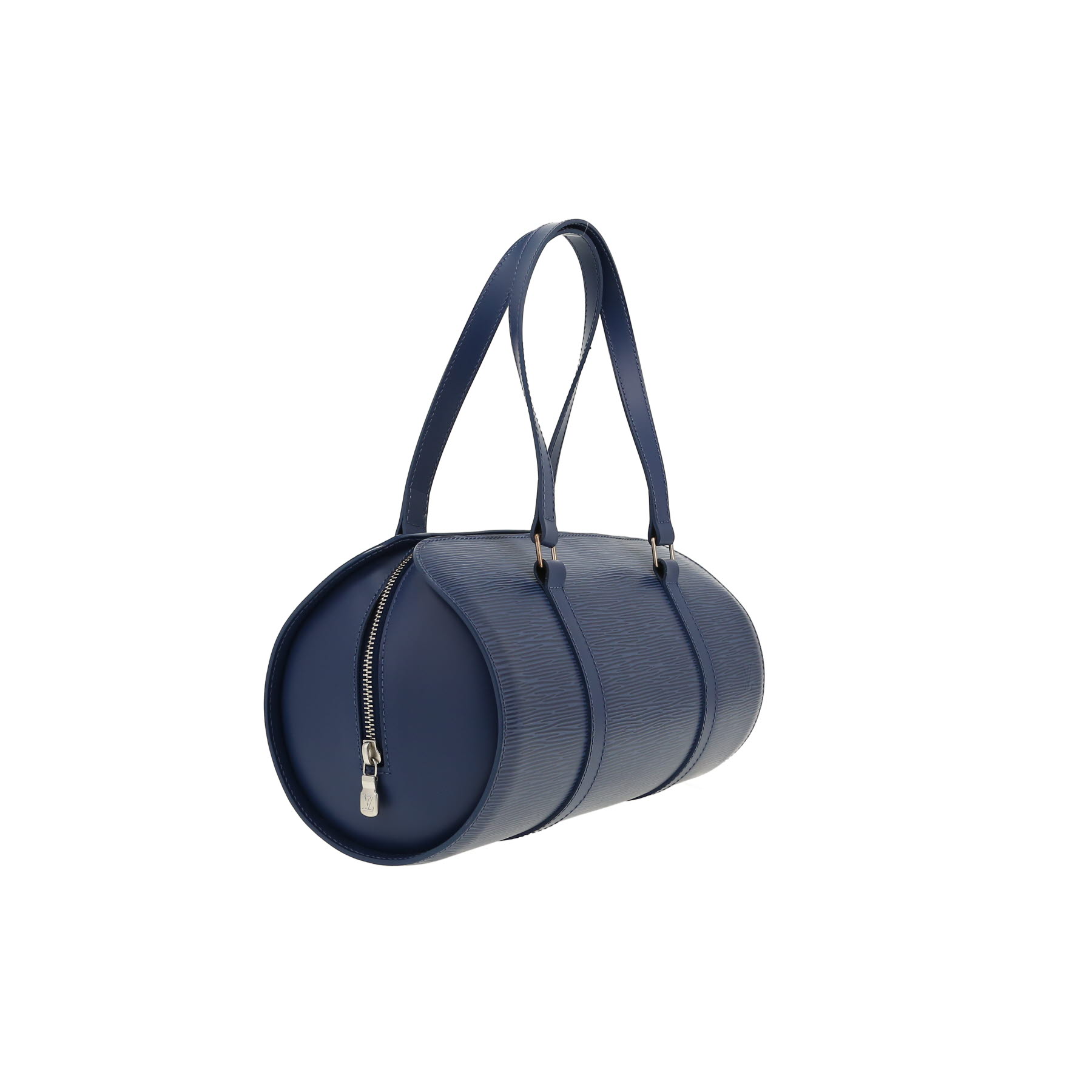 Louis Vuitton  Papillon handbag  in blue epi leather