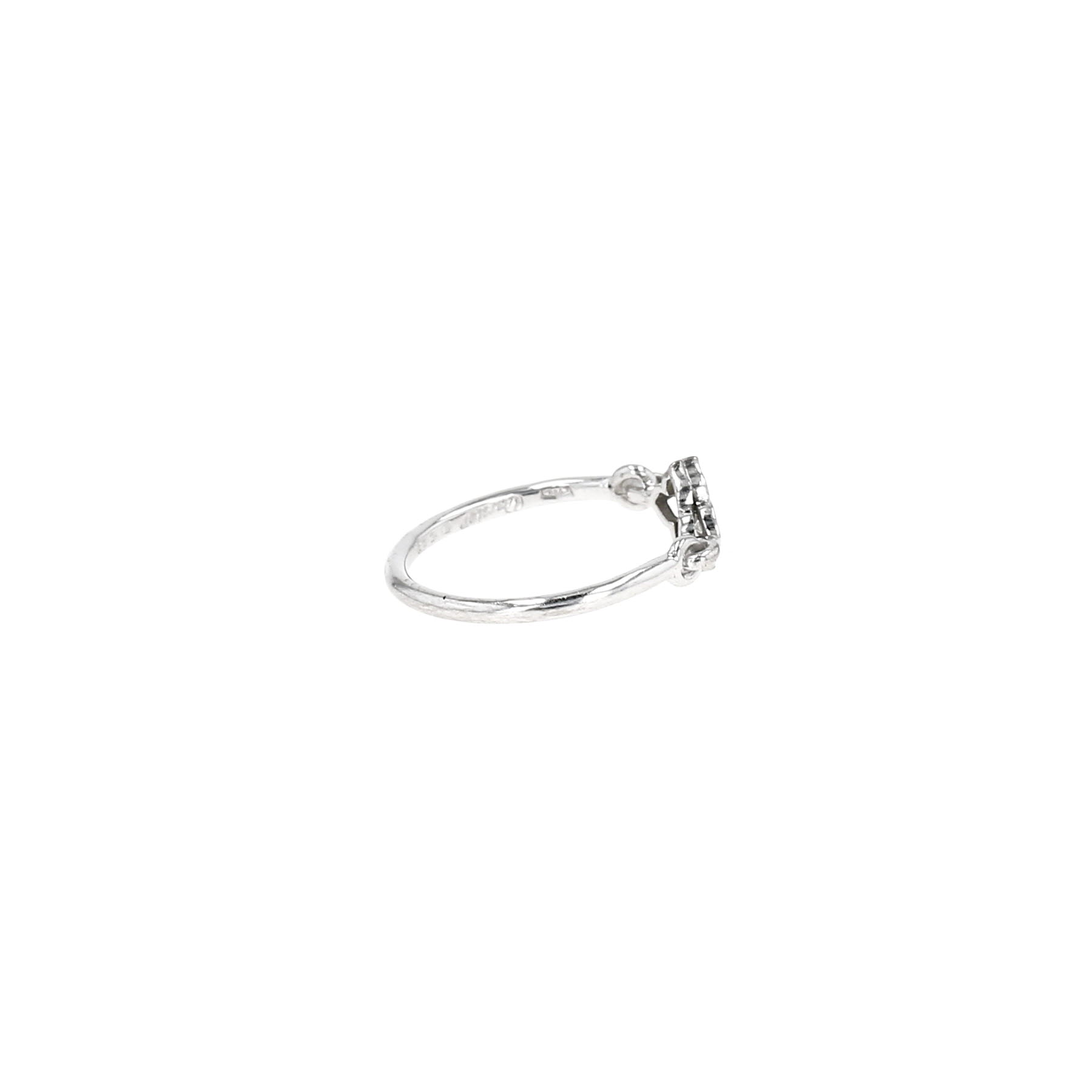 Cartier Inde Mystérieuse ring in white gold and diamonds