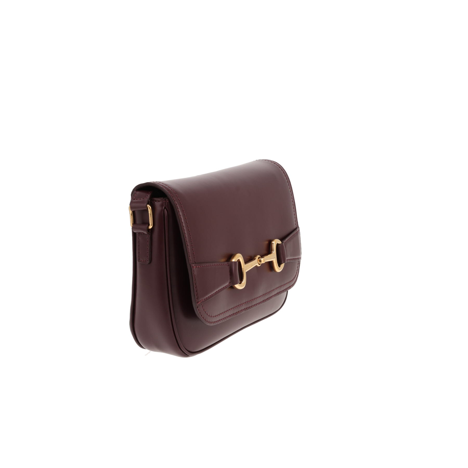 Sac Celine  Crécy en cuir bordeaux
