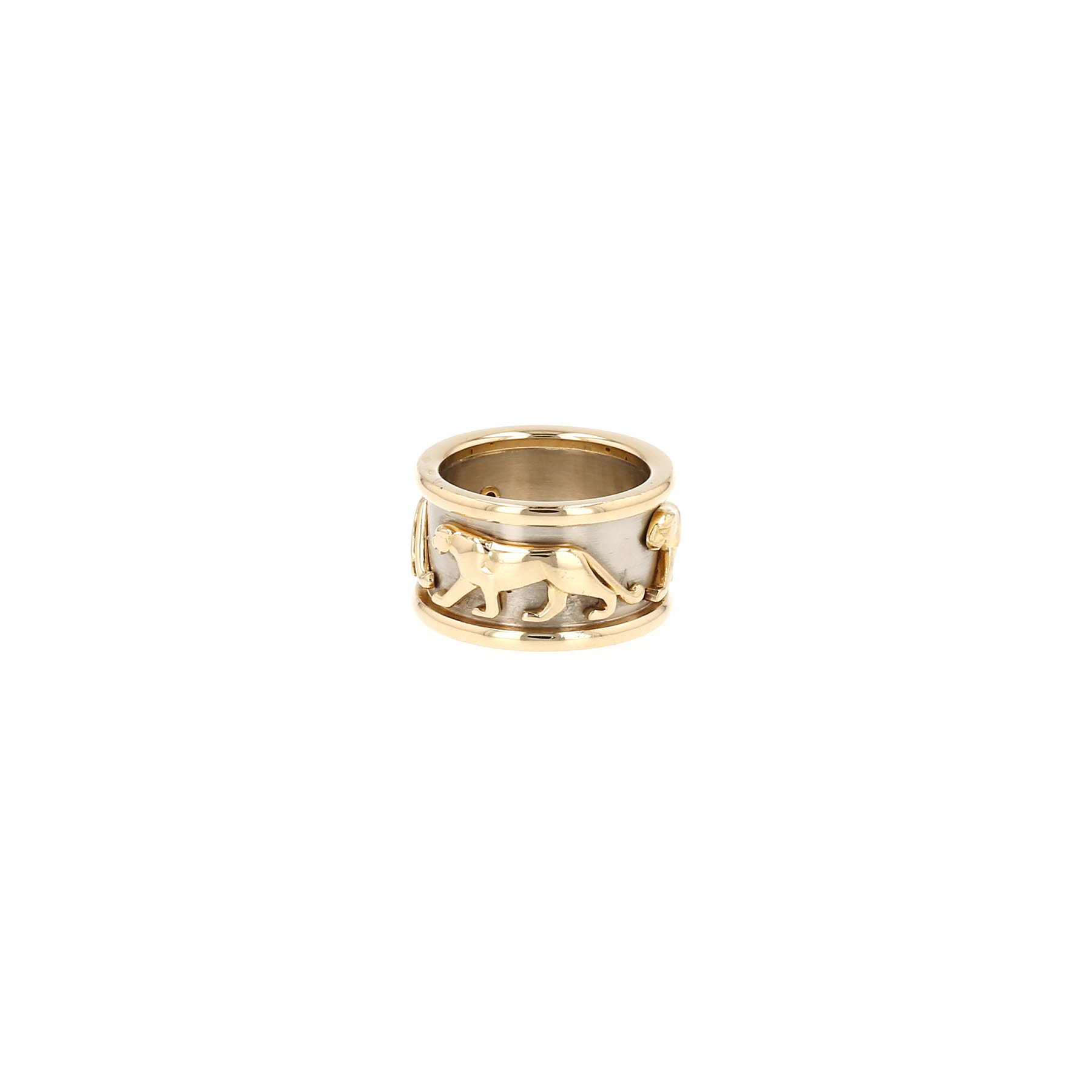 Cartier  ring in yellow gold and white gold