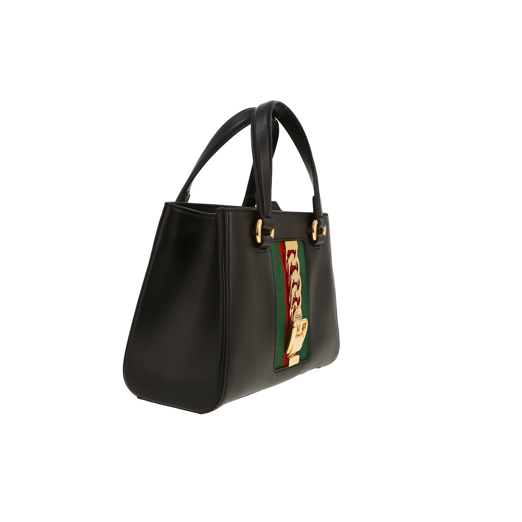 Gucci  Sylvie shoulder bag  in black leather