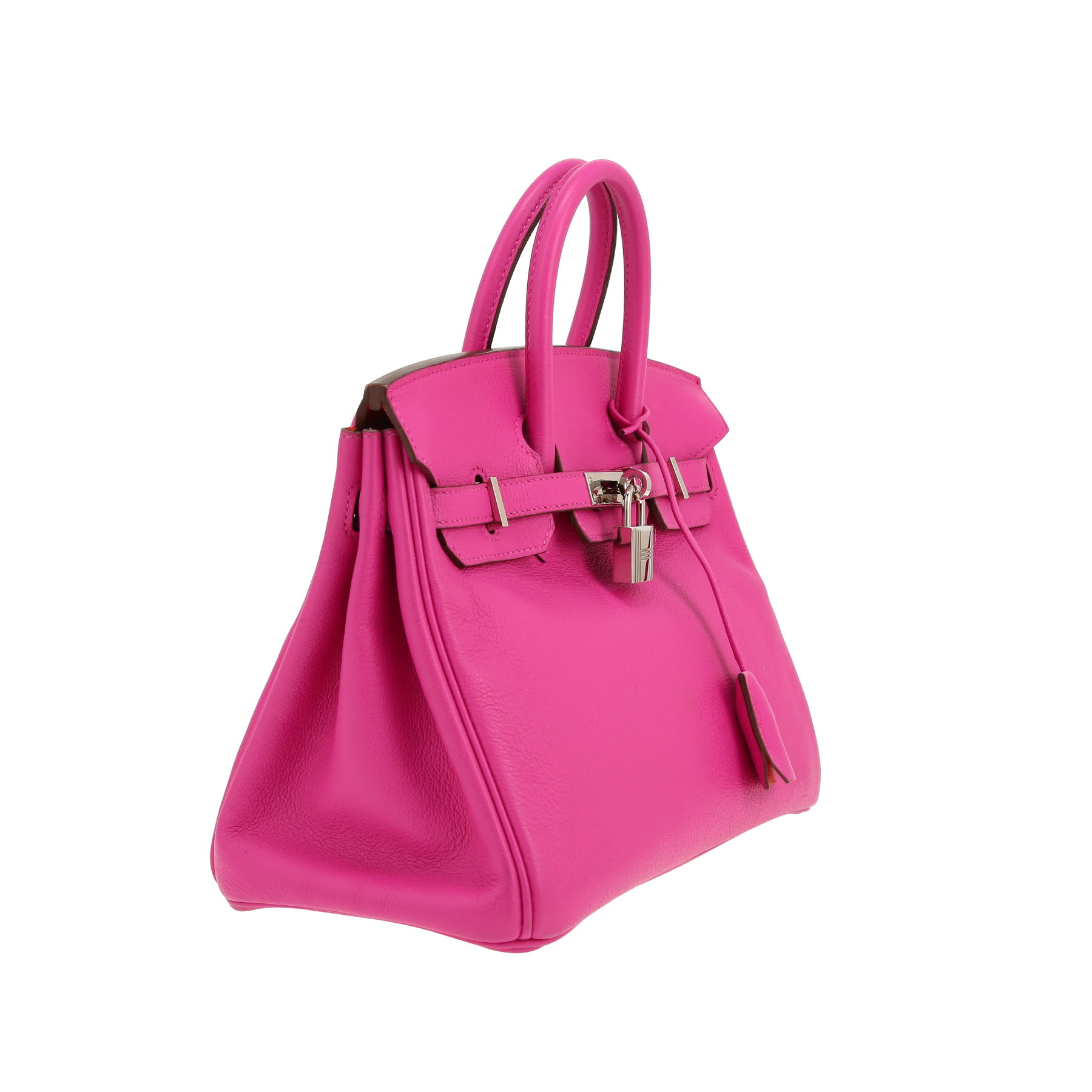 Hermès  Birkin 25 cm handbag  in Magnolia pink Evergrain leather