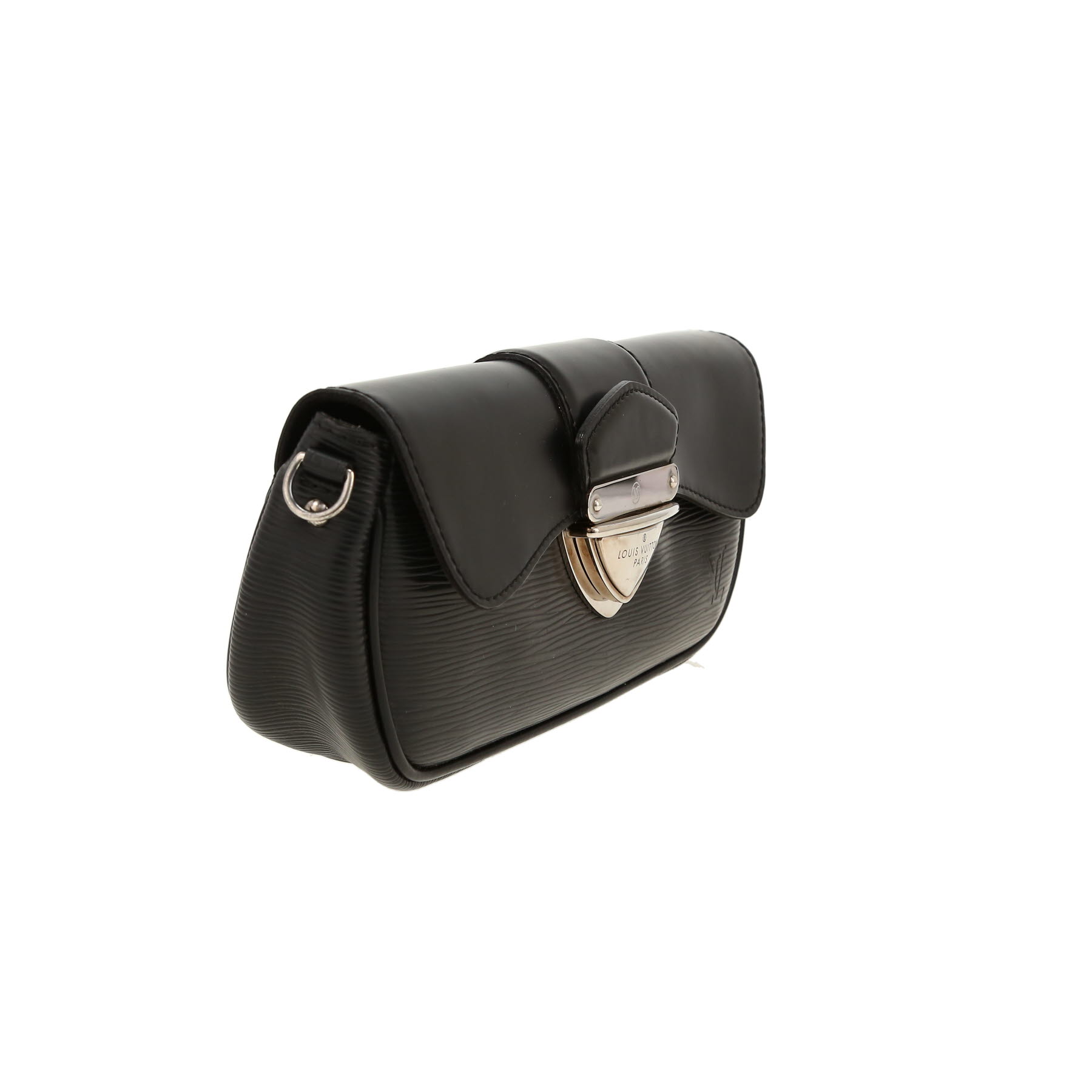 Louis Vuitton  Montaigne Clutch pouch  in black epi leather