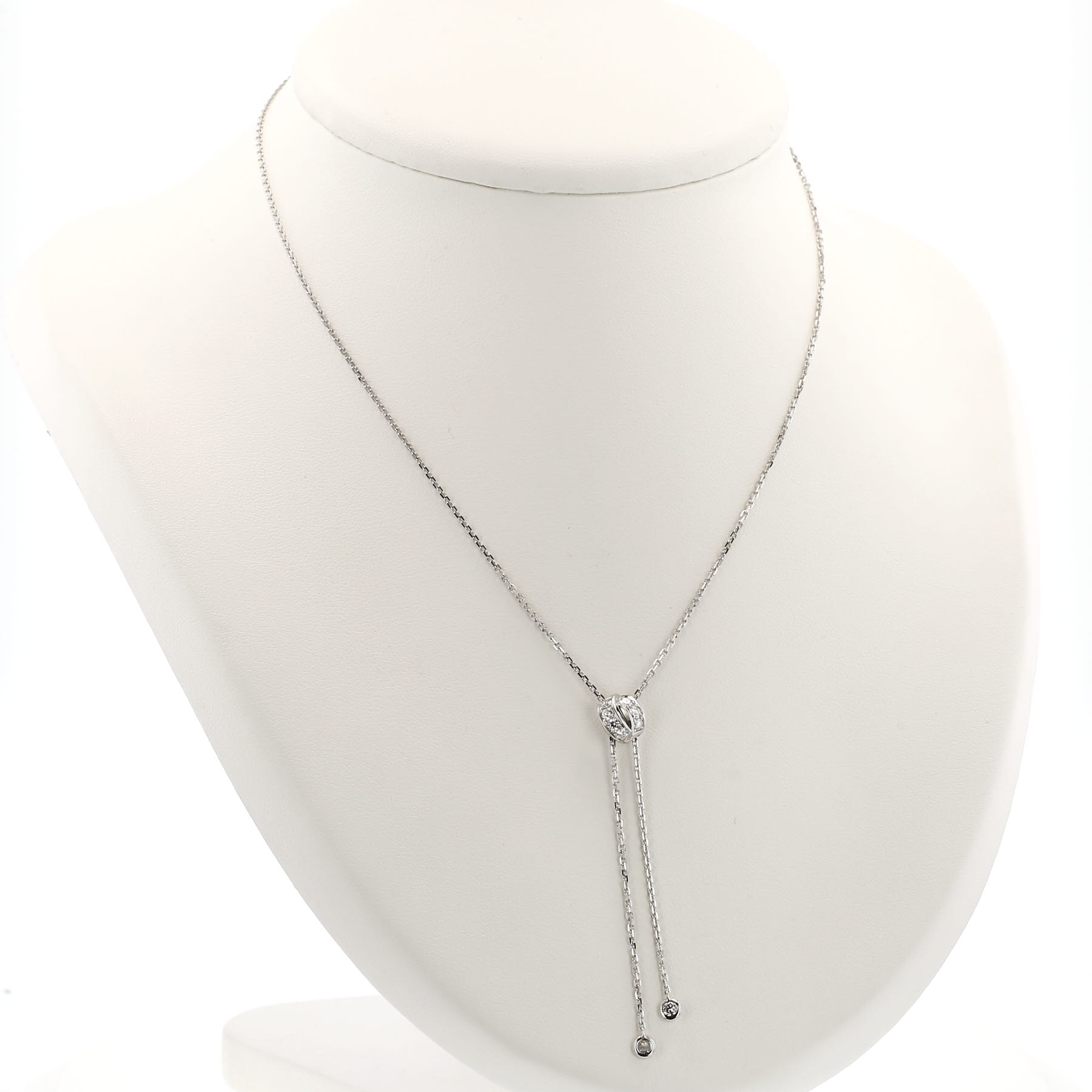 Collier Chaumet Liens Séduction en or blanc et diamants