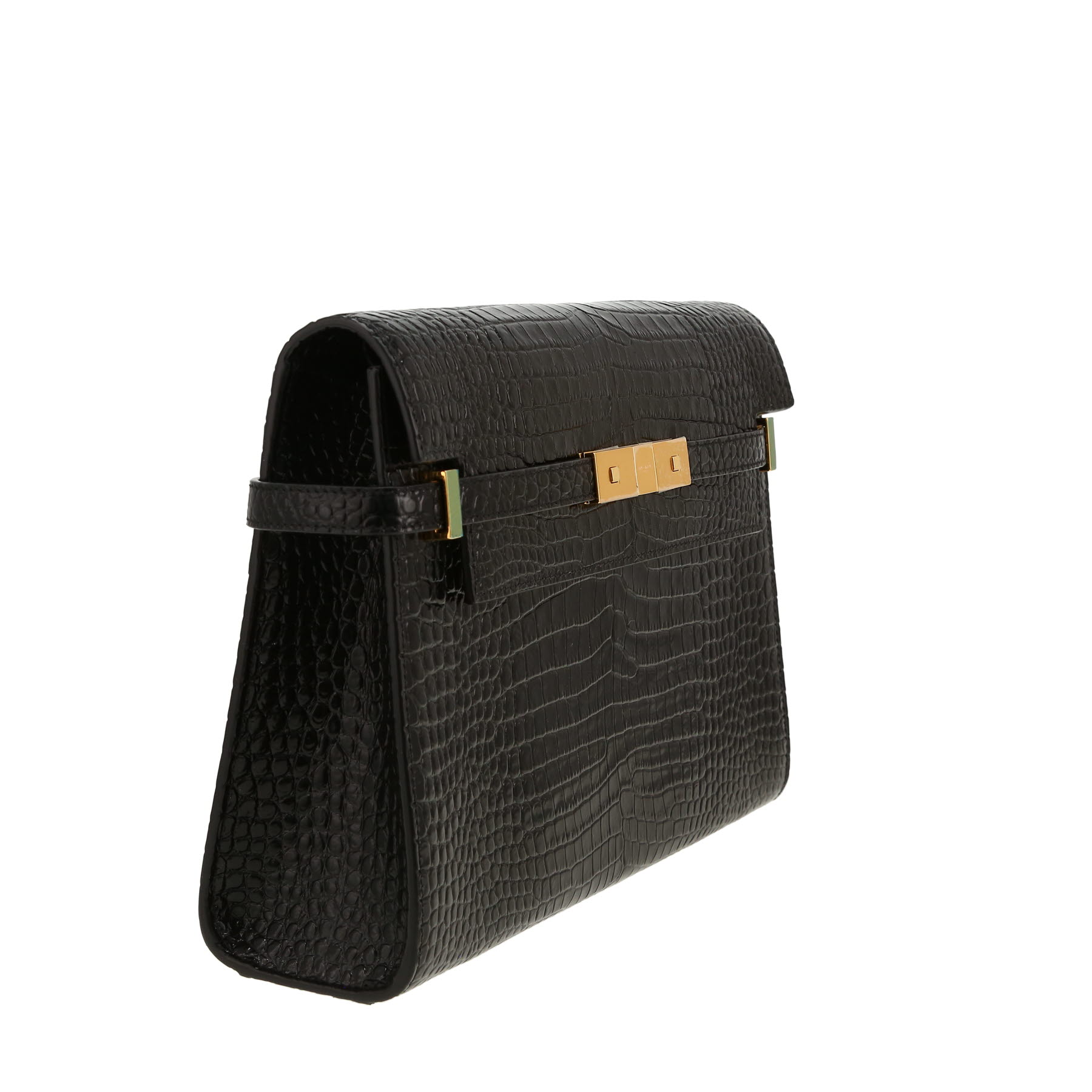 Borsa Saint Laurent  Manhattan in pelle nera