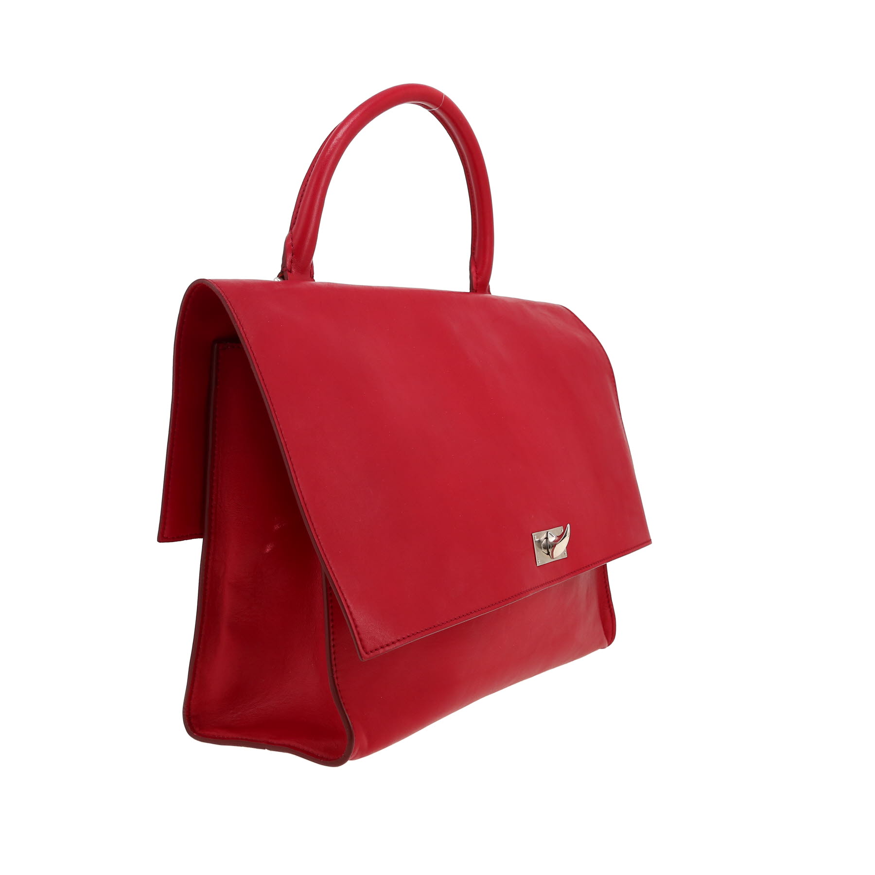 Sac à main Givenchy  Shark en cuir rouge
