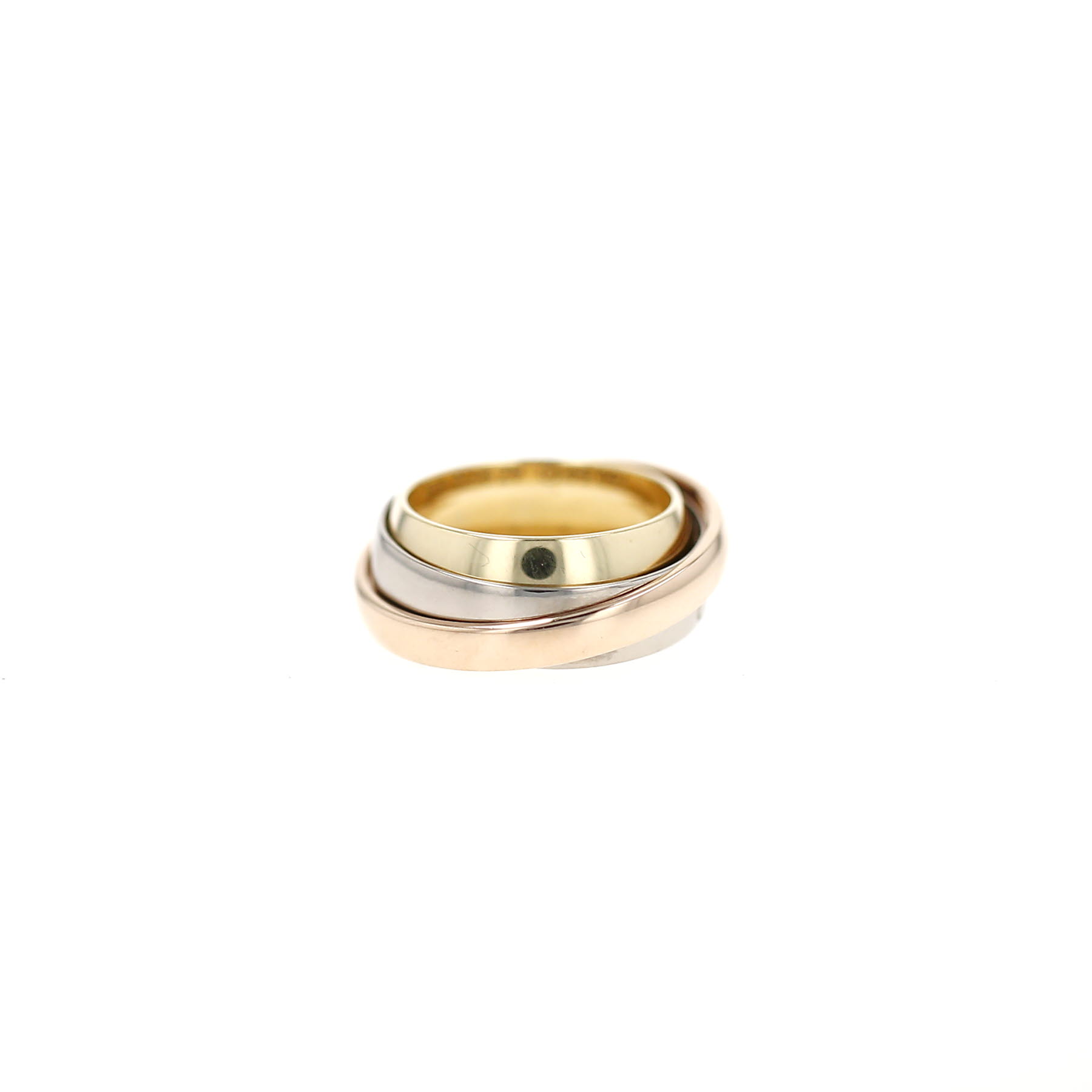 Mobile Cartier Mustessence ring in 3 golds