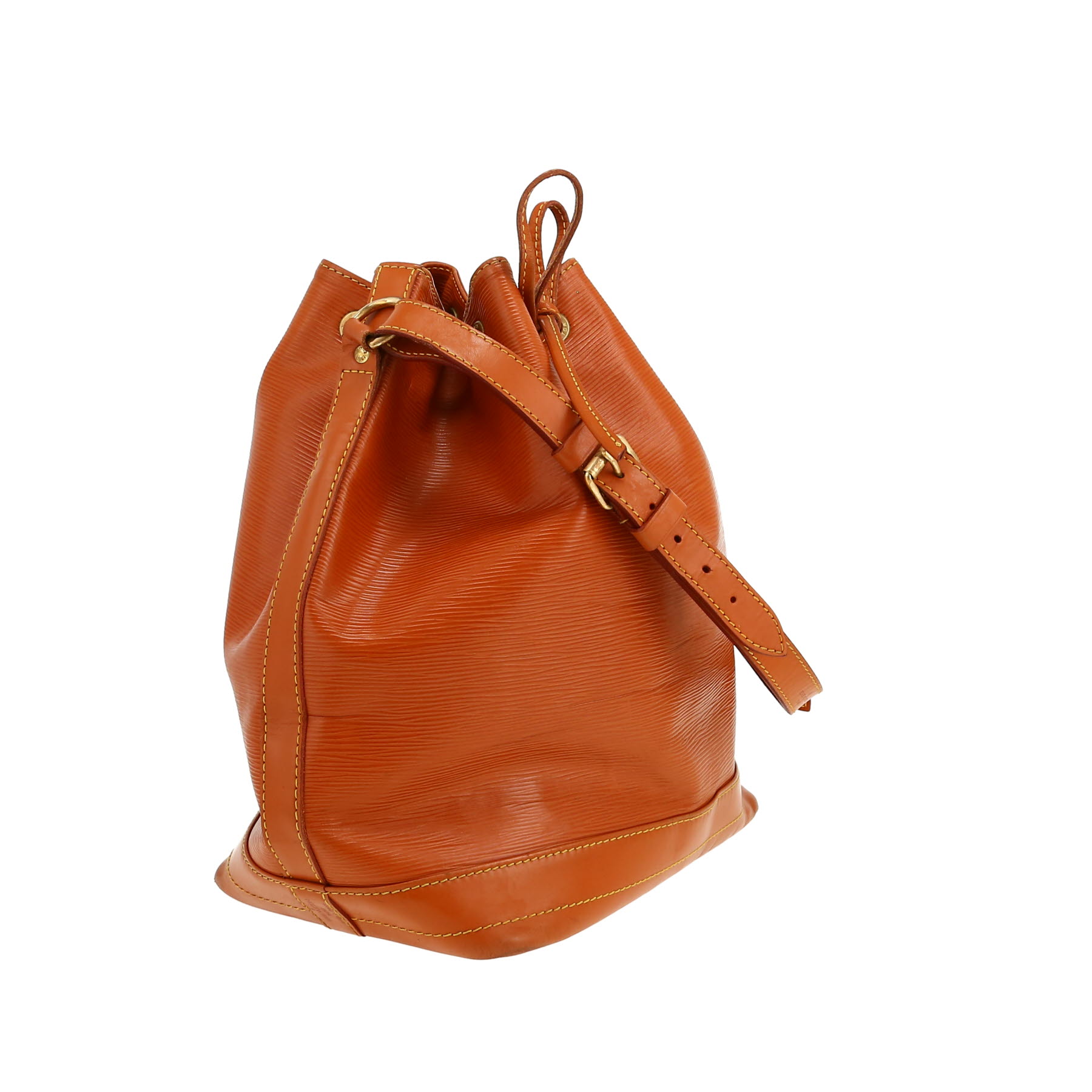Louis Vuitton  Grand Noé large model  shopping bag  in gold epi leather