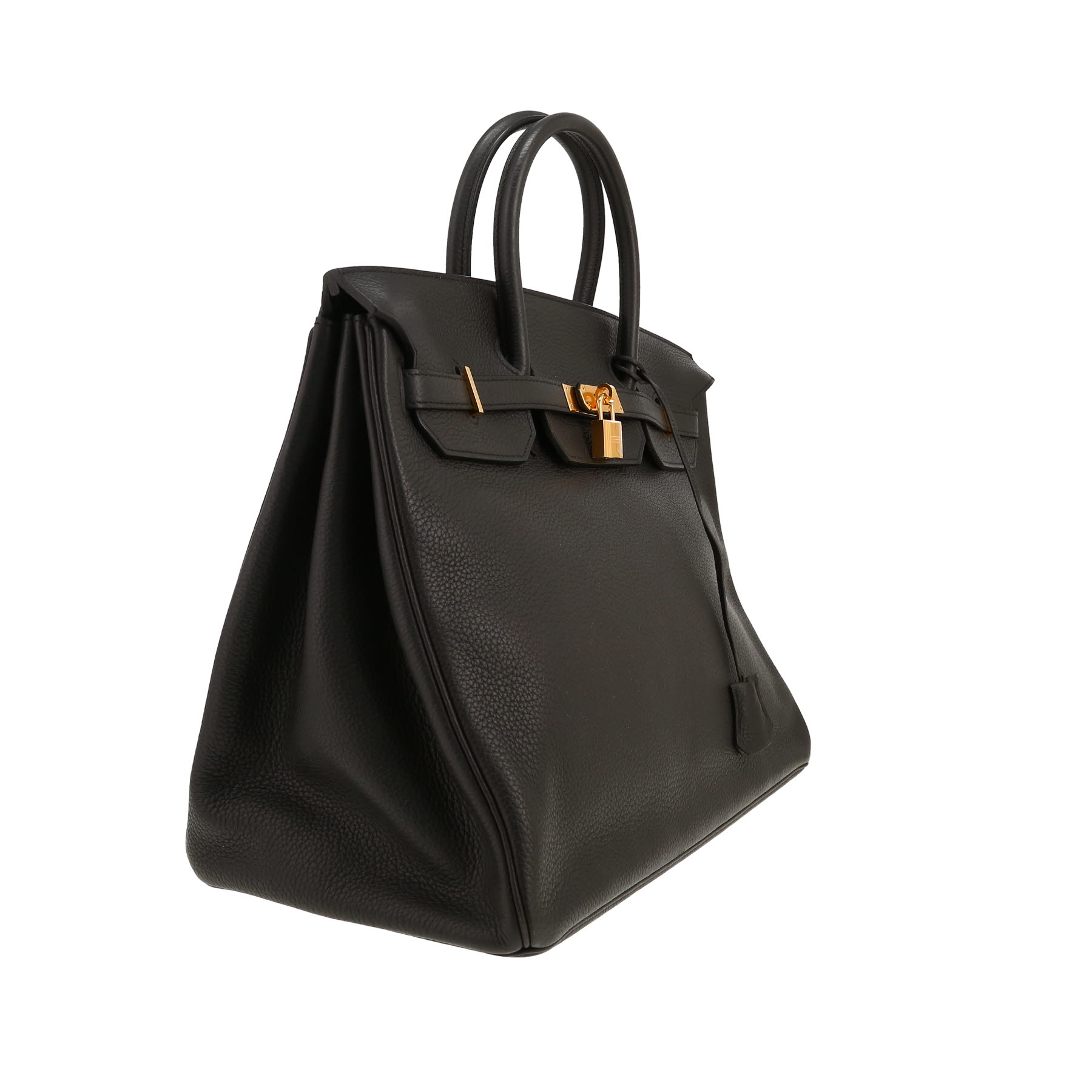 Hermès  Birkin 40 cm handbag  in black togo leather