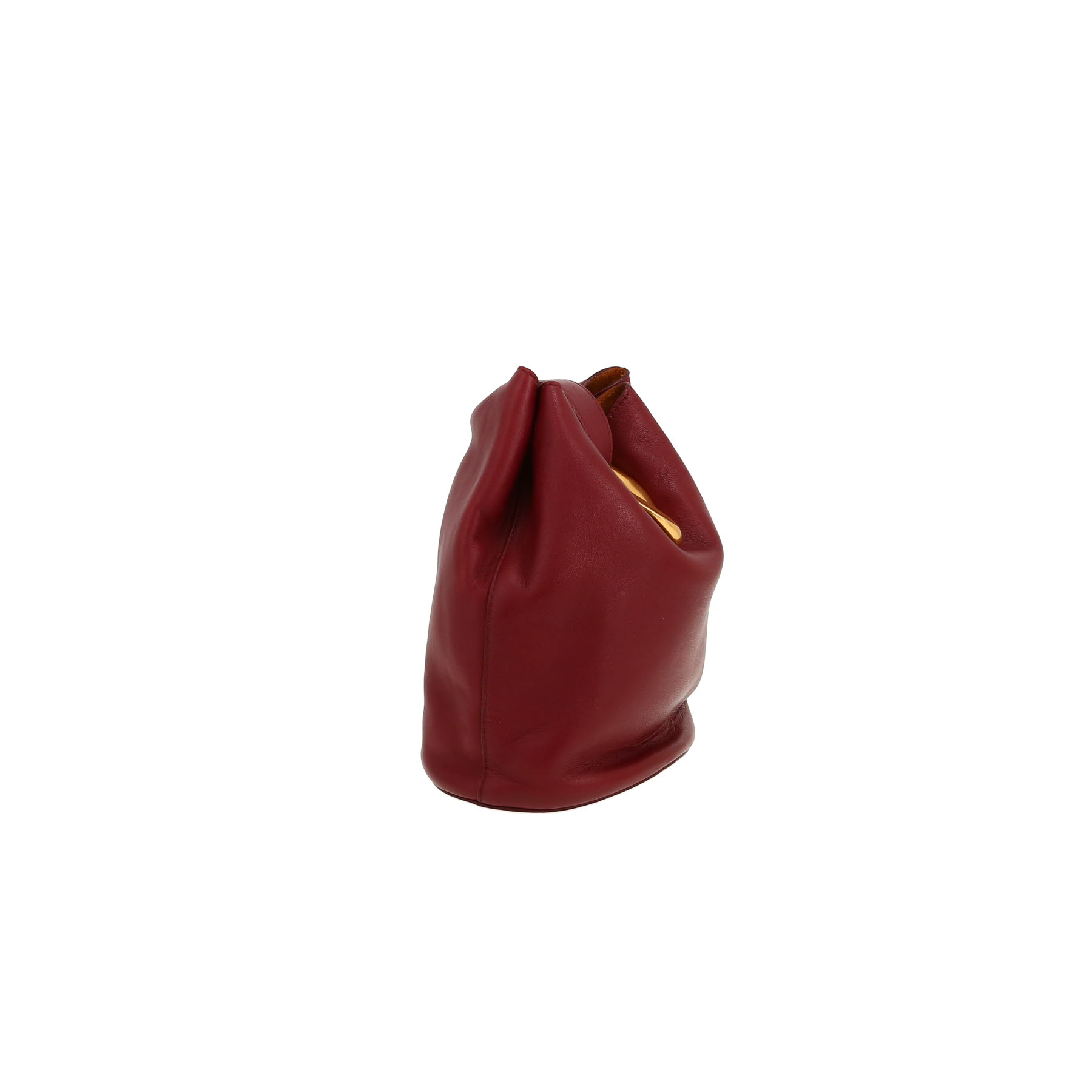 Bottega Veneta  Drop handbag  in burgundy leather